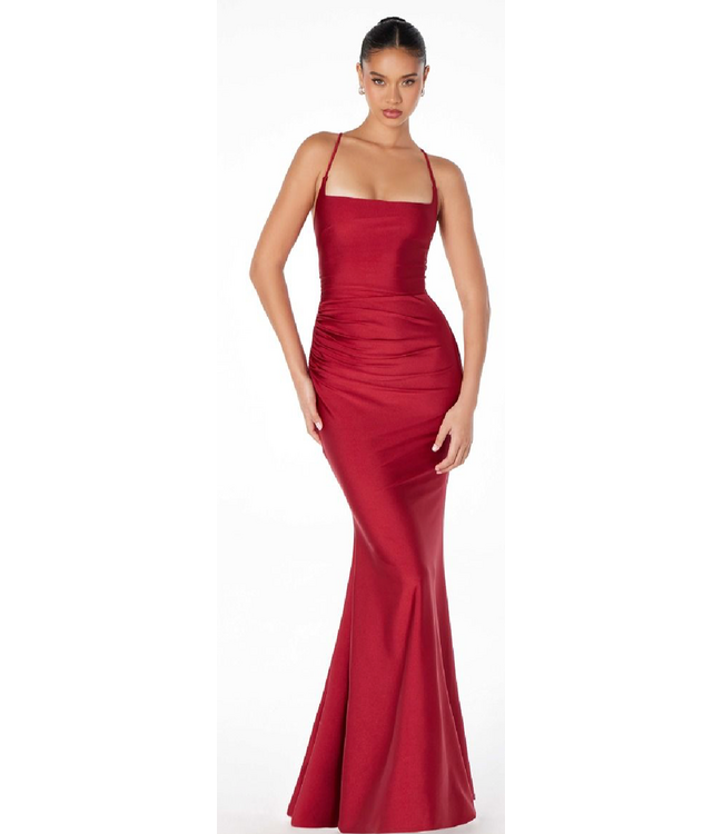 1003 Robe Ajustée Bourgogne