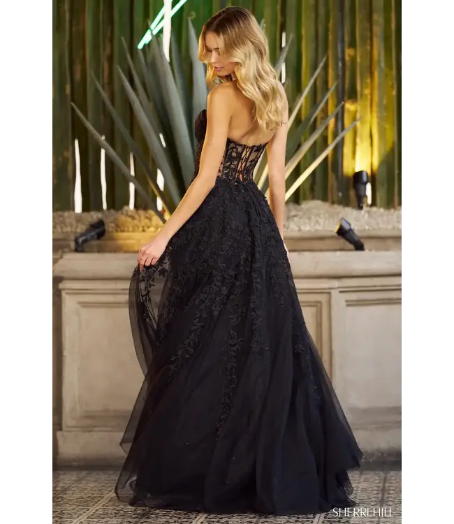 55760 Robe Corset Avec Broderies Ivoire