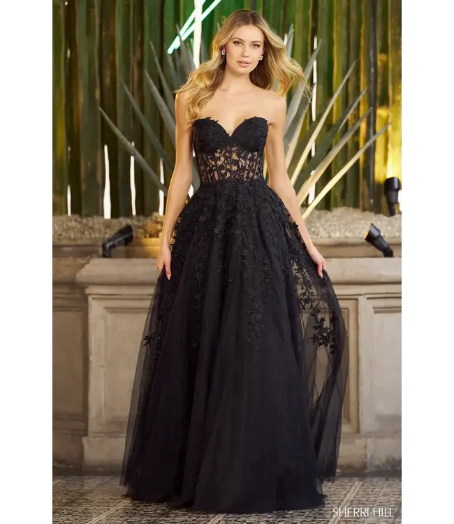 55760 Robe Corset Avec Broderies Ivoire