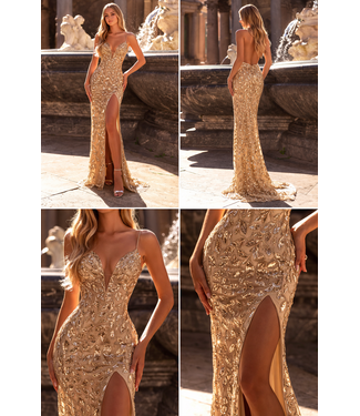 57777 Robe Dos Nu Or