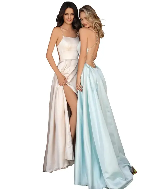 8105 Robe fluide scintillante