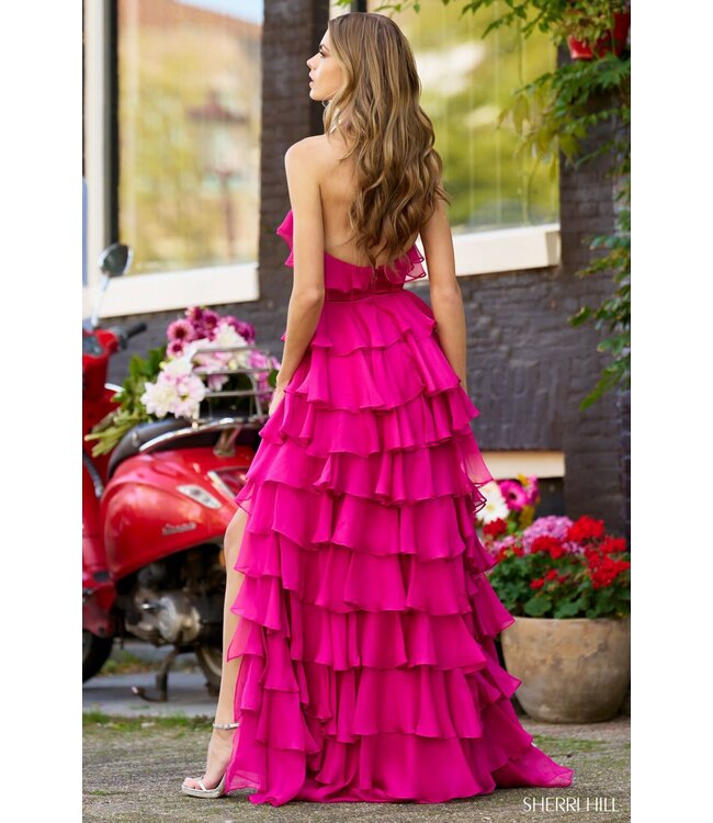 56229 Robe À Étages Sarcelle