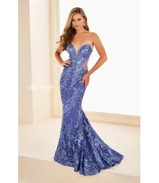 37042 Robe Bustier Brillante Dusk