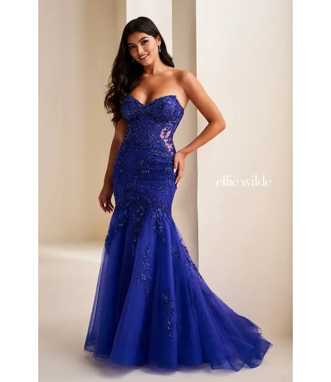 37085 Robe Sirène Buster Indigo