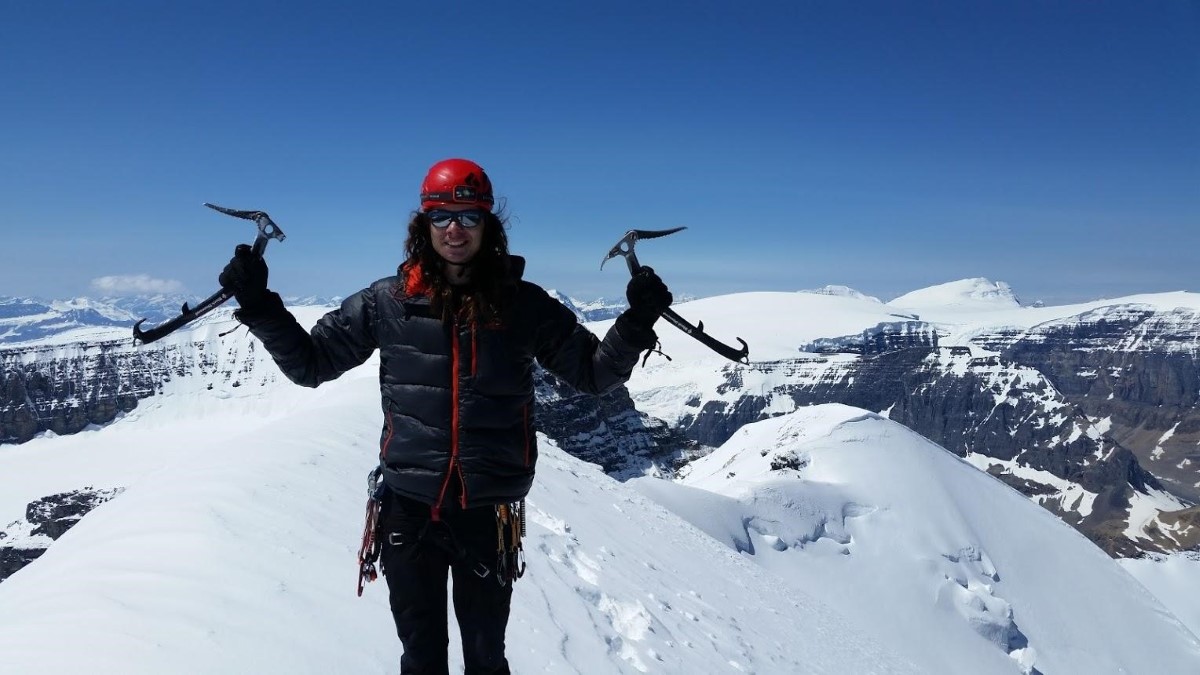 big smile at the summit