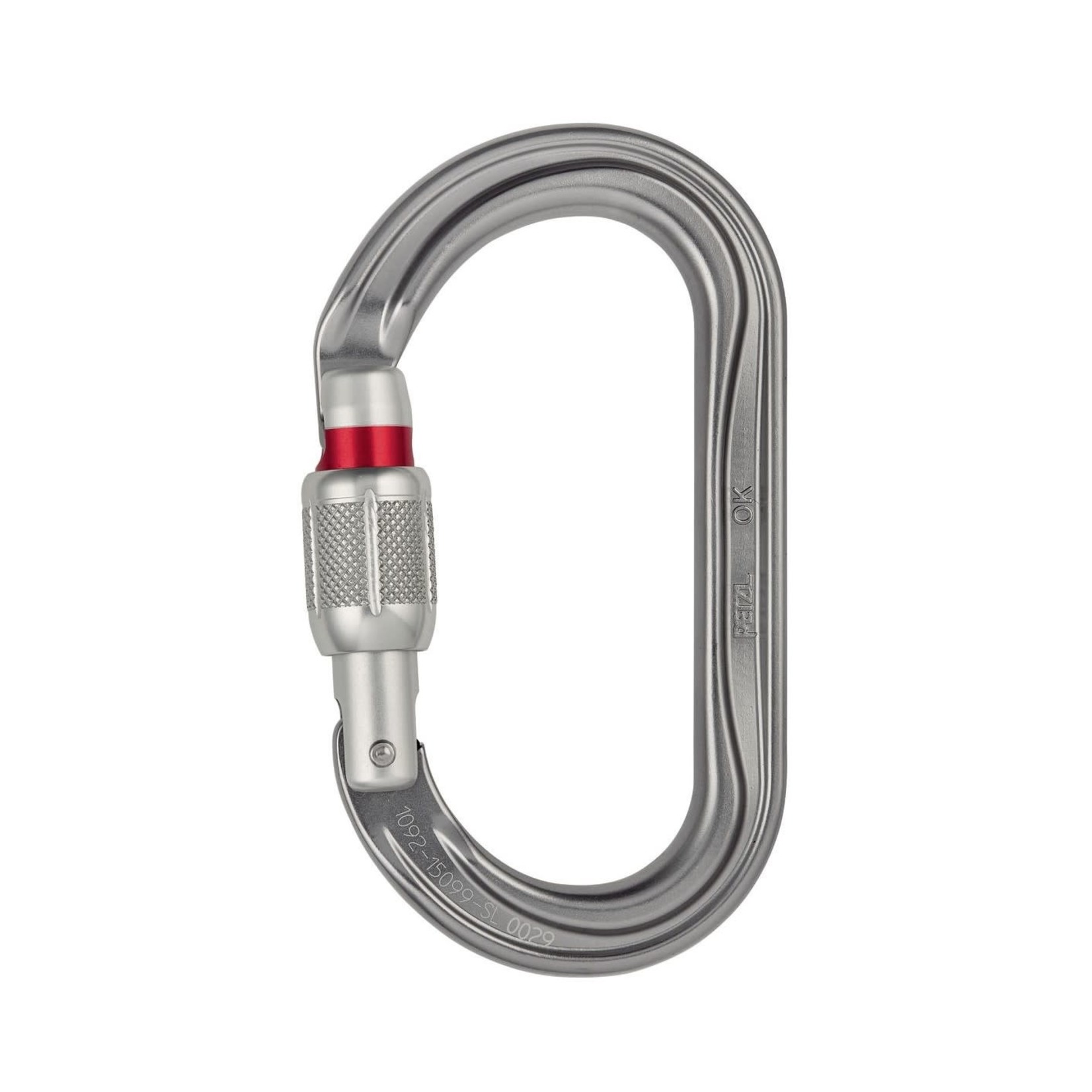 Petzl Mousqueton Petzl OK Screw Lock