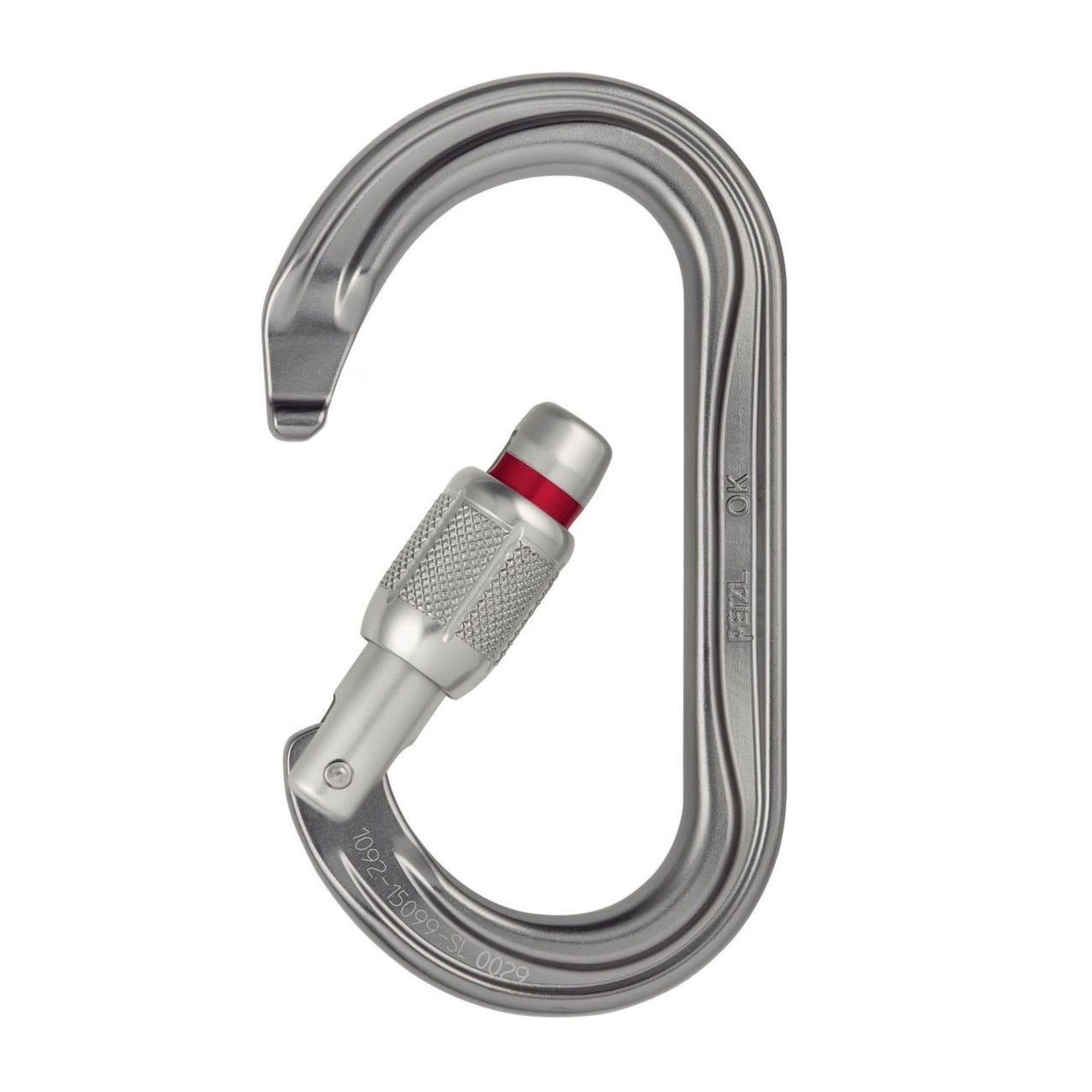 Petzl Mousqueton Petzl OK Screw Lock