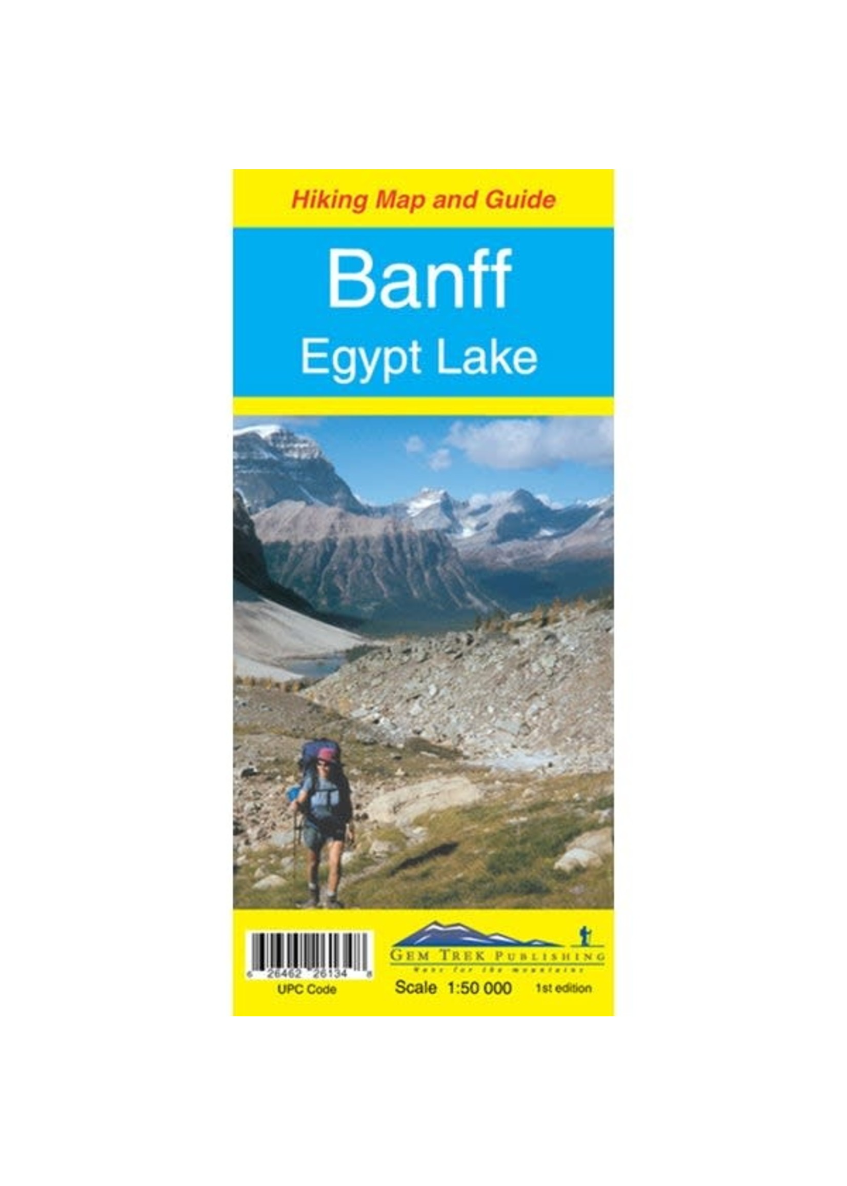 Carte Gem Trek Banff & Egypt Lake