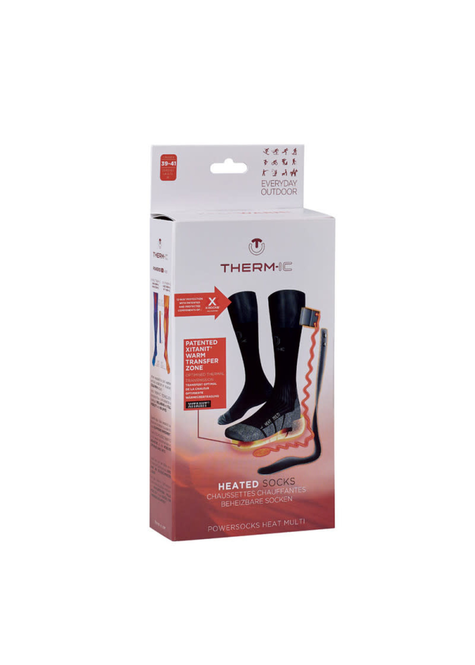 Chaussettes chauffantes outdoor