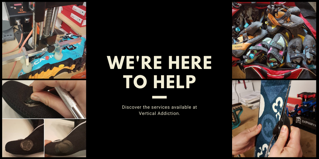 We're here to help - Discover the services offered at Vertical Addiction