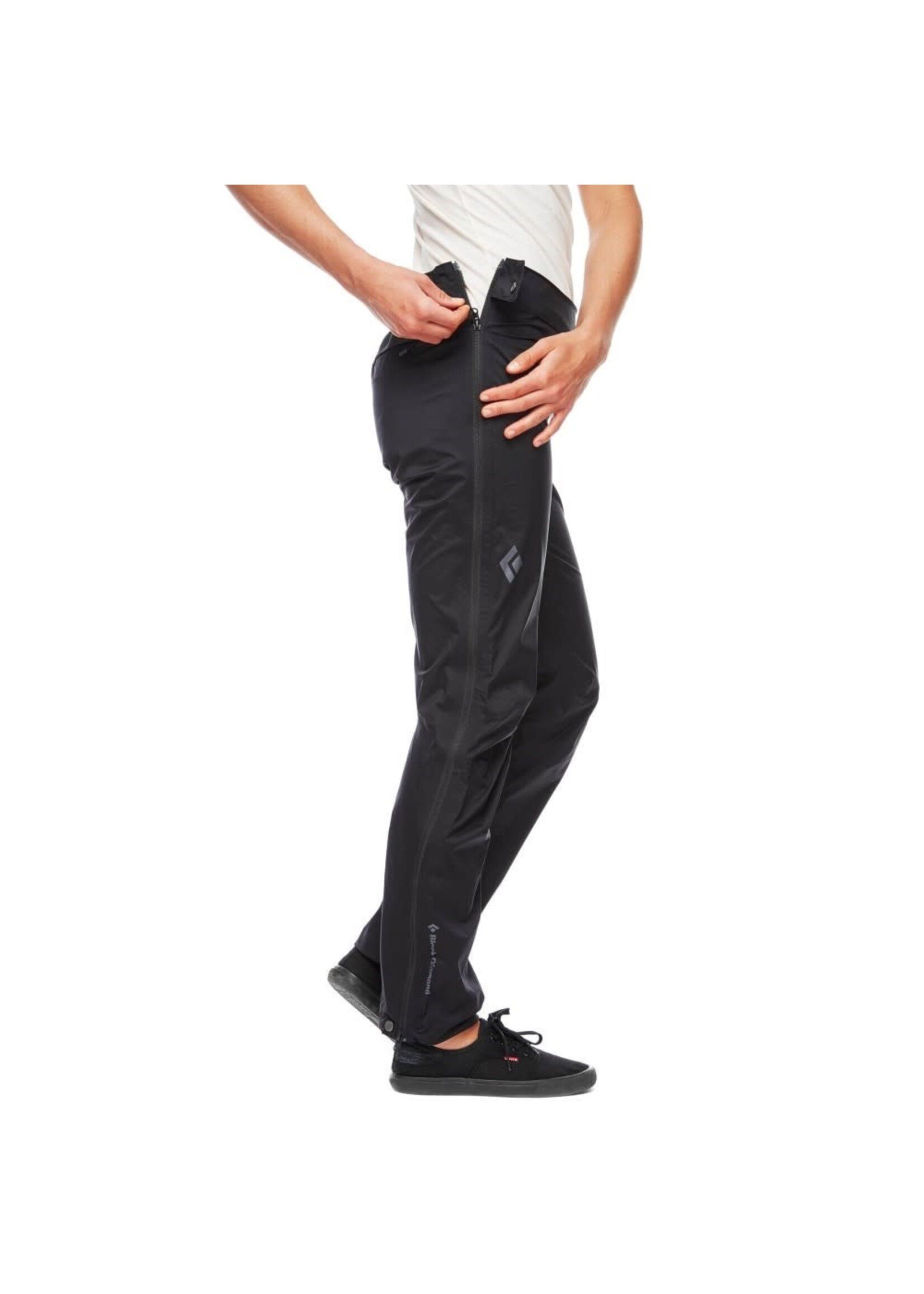 Black Diamond Pantalons de pluie Black Diamond Stormline Strech Full Zip - Femme