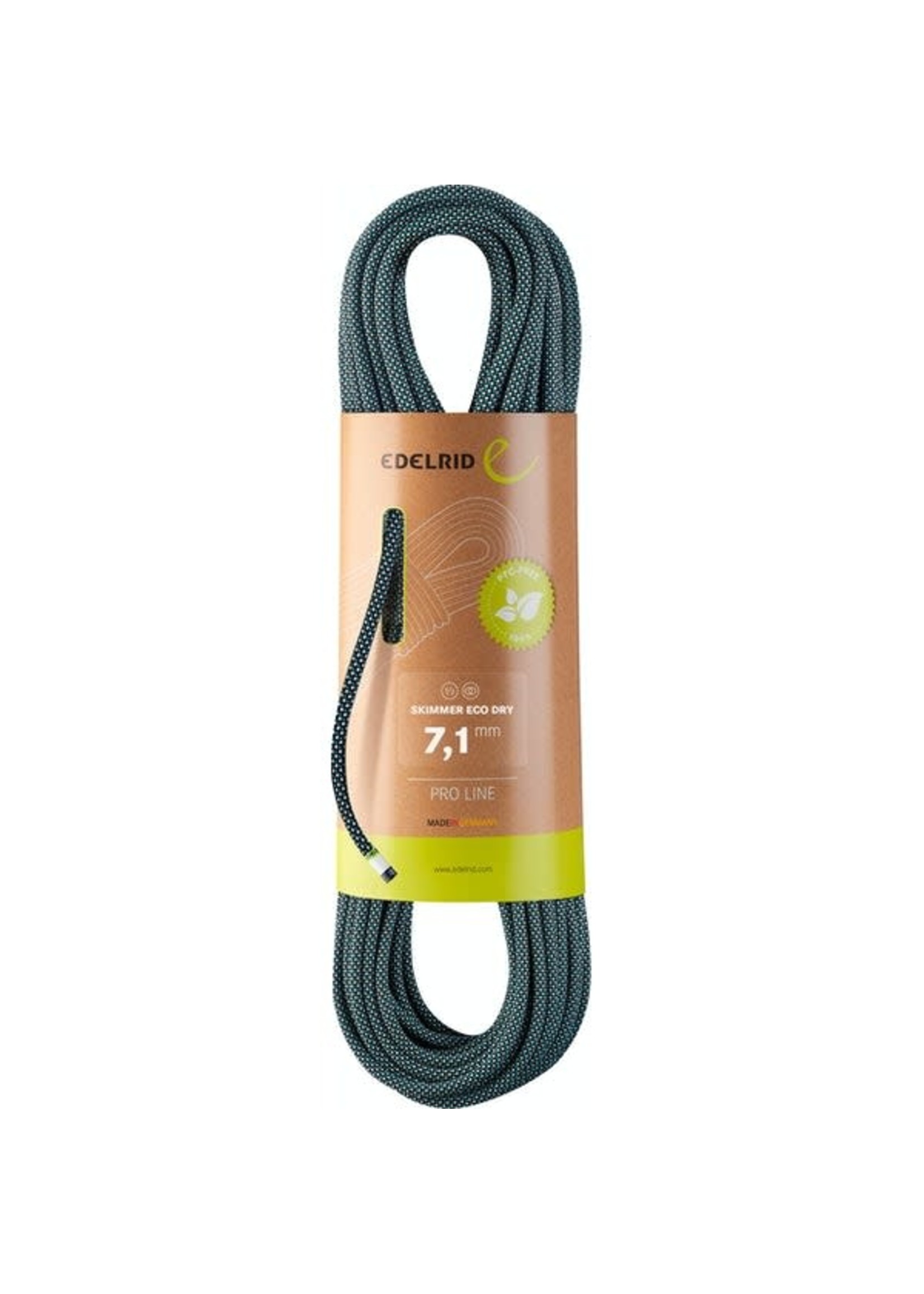 Edelrid Corde d'escalade Edelrid Skimmer Eco Dry - 7.1 mm