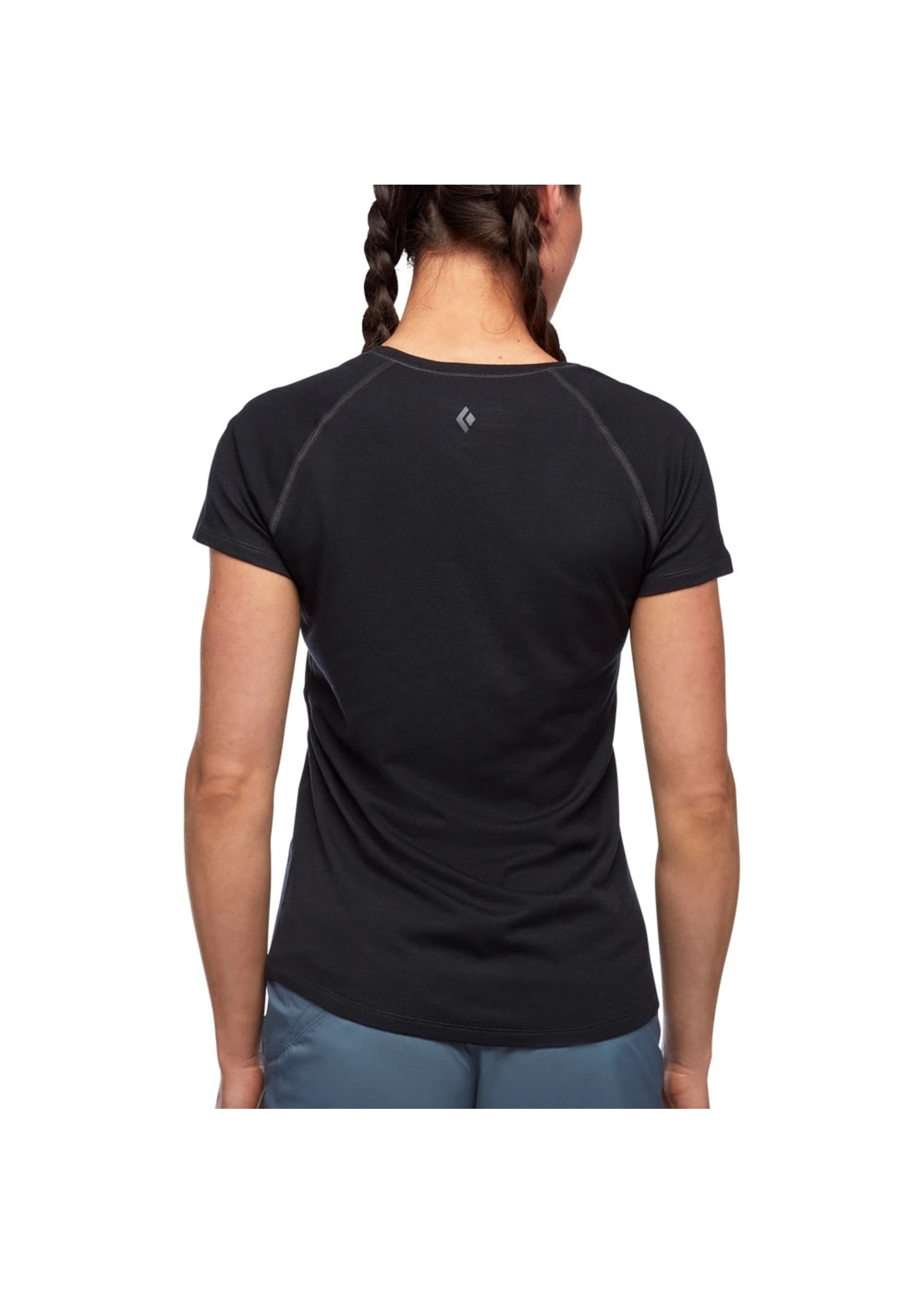 Black Diamond Chandail Black Diamond Flux Tee Merino - Femme