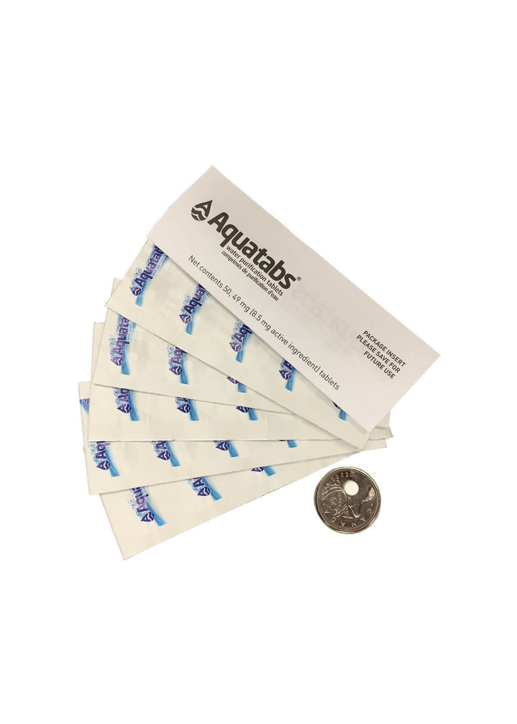 Aquatabs - 50 tablettes de 1 litre