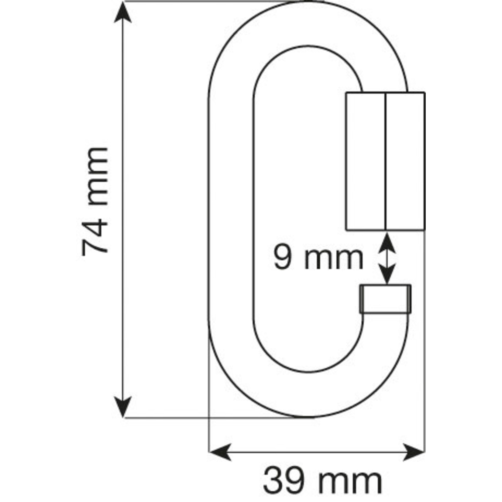Camp CAMP 8mm Quick Link - Steel