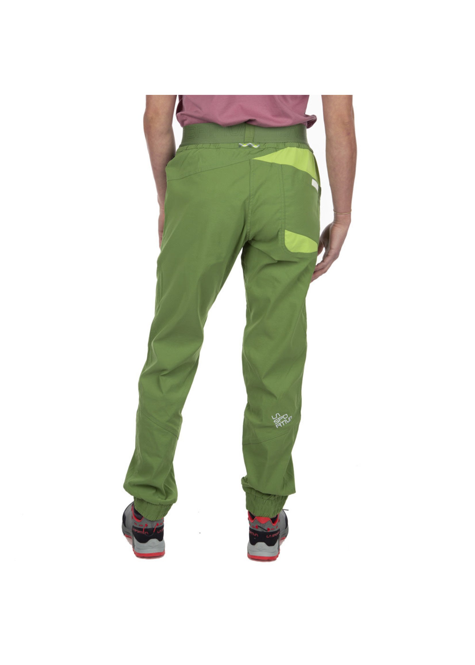 La Sportiva Women's Mantra Pant - Kale/lime Green - Medium