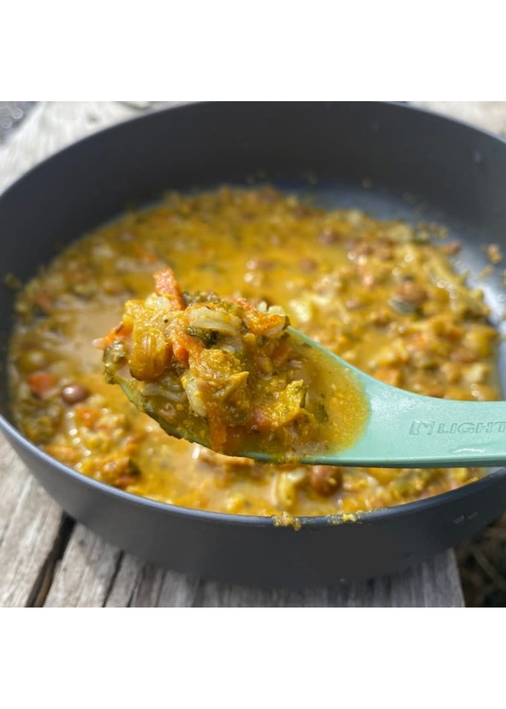 Ragoût de lentilles jaunes Wild Mountain Eats