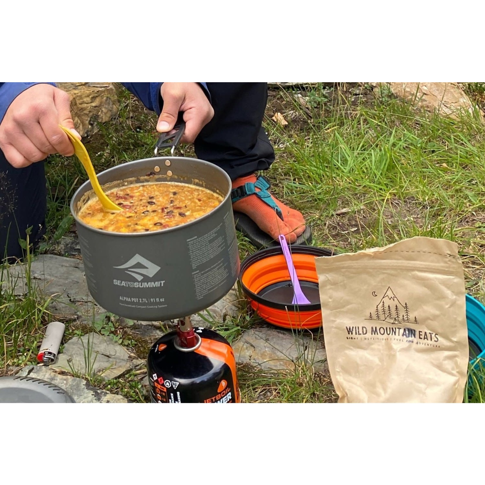 Wild Mountain Eats Black Bean Stew