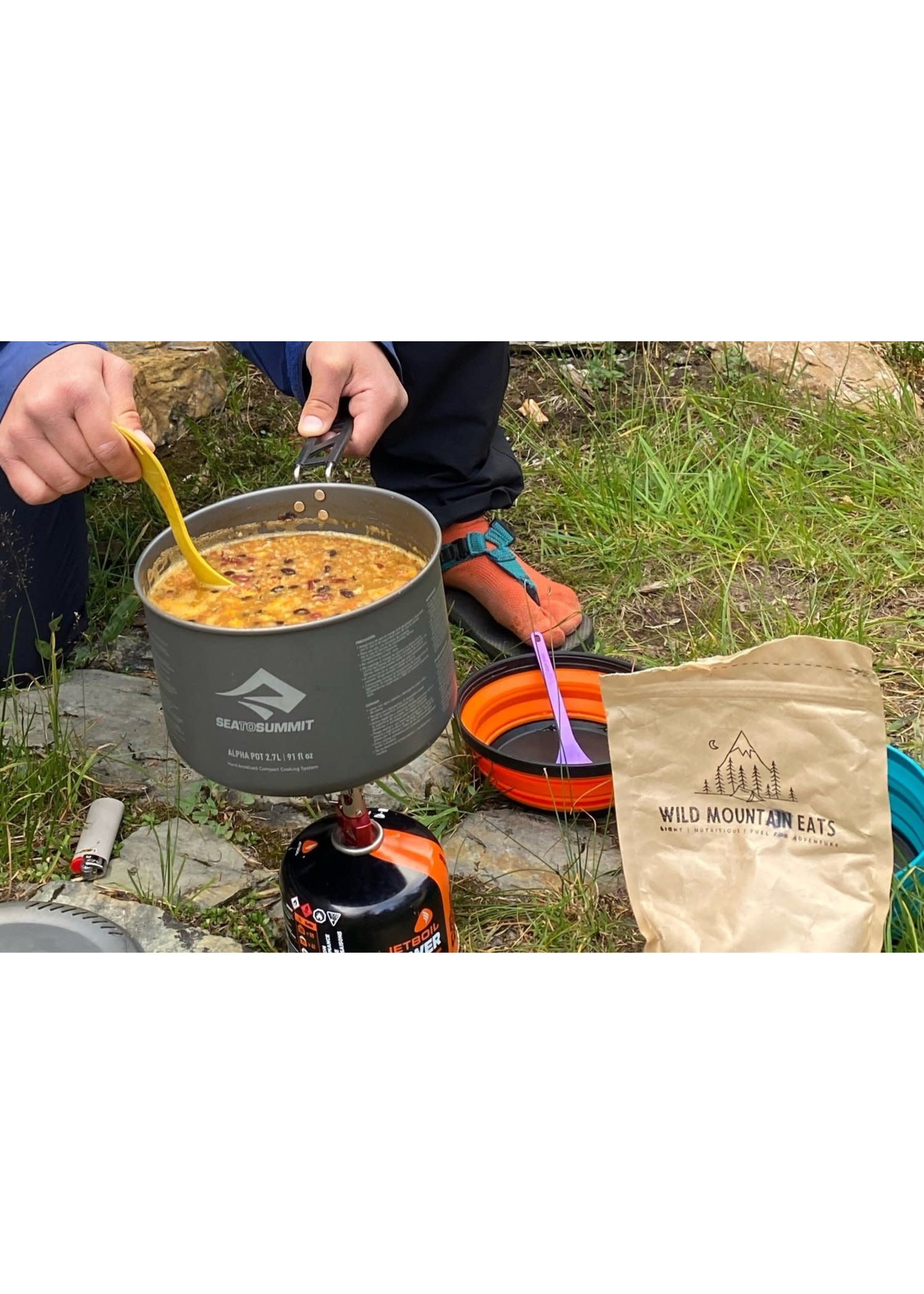 Wild Mountain Eats Black Bean Stew
