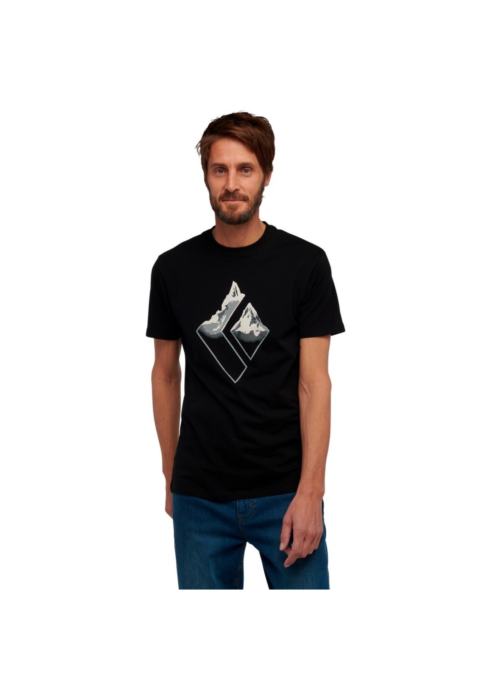 Black Diamond T-shirt Black Diamond Mountain Logo