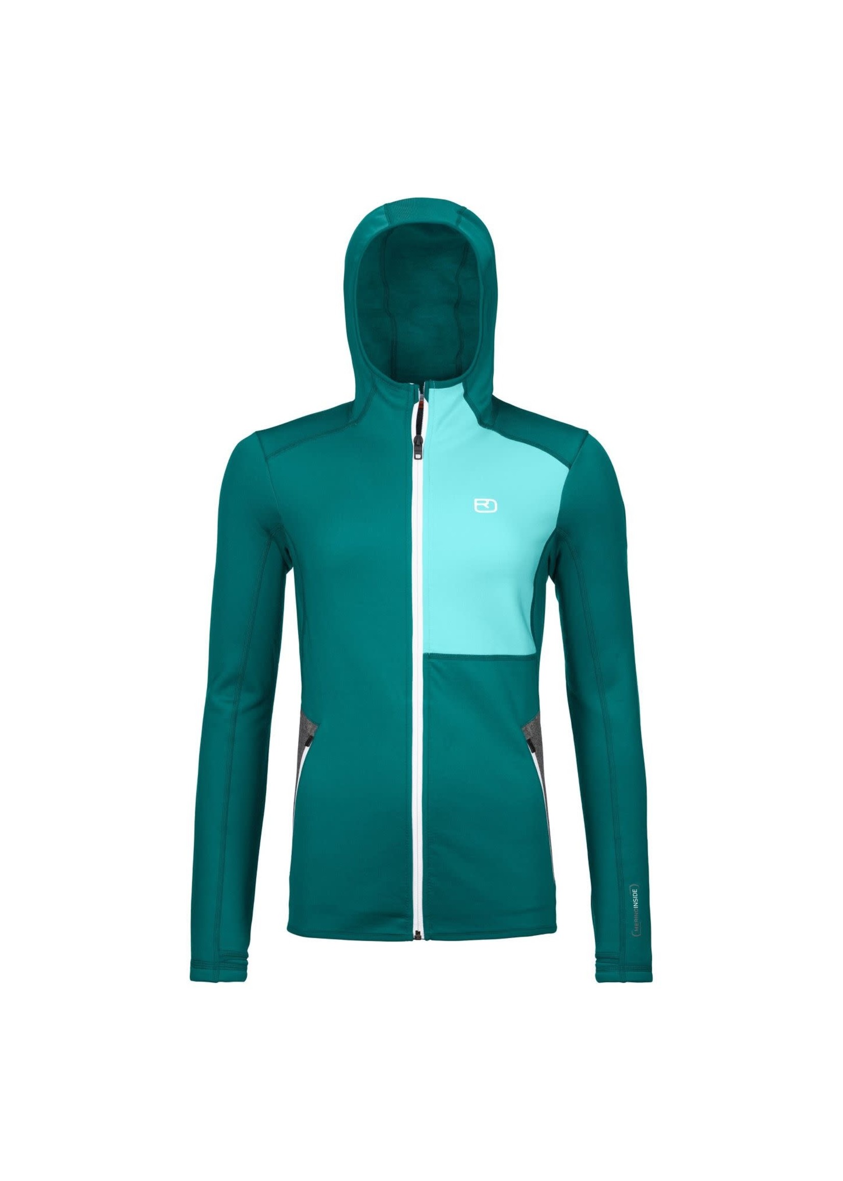 Ortovox Chandail Ortovox Merino Fleece Hoody - Femme