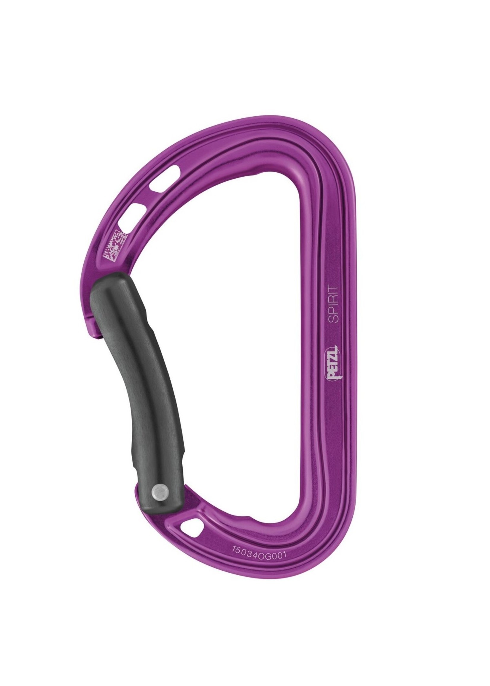 Petzl Mousqueton Petzl SPIRIT doigt courbé