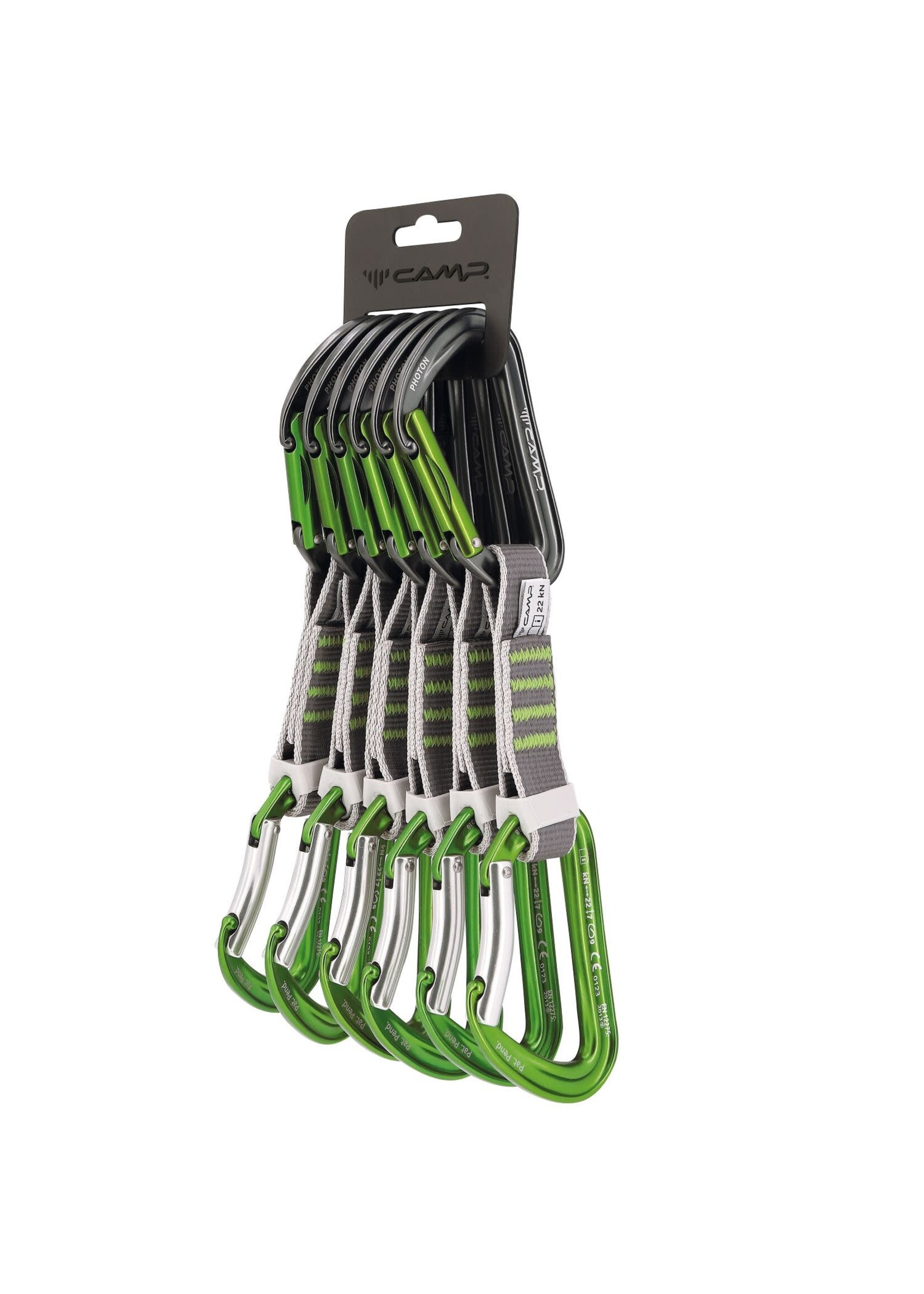 Camp Camp Photon Express Quickdraw 11 cm - 6 Pack