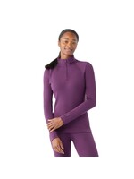 Smartwool Chandail de base Smartwool Classic Thermal Merino 1/4 Zip - Femme