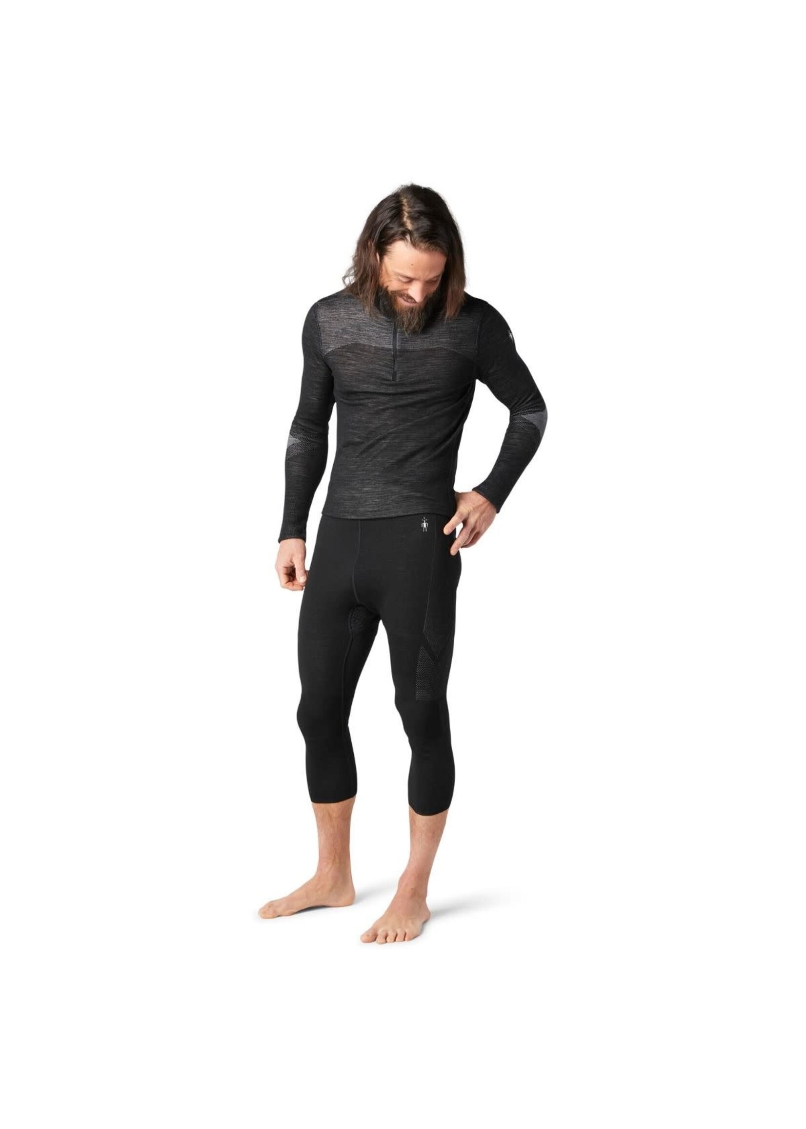 Smartwool Full Length Merino Sport Fleece Tight Black Large