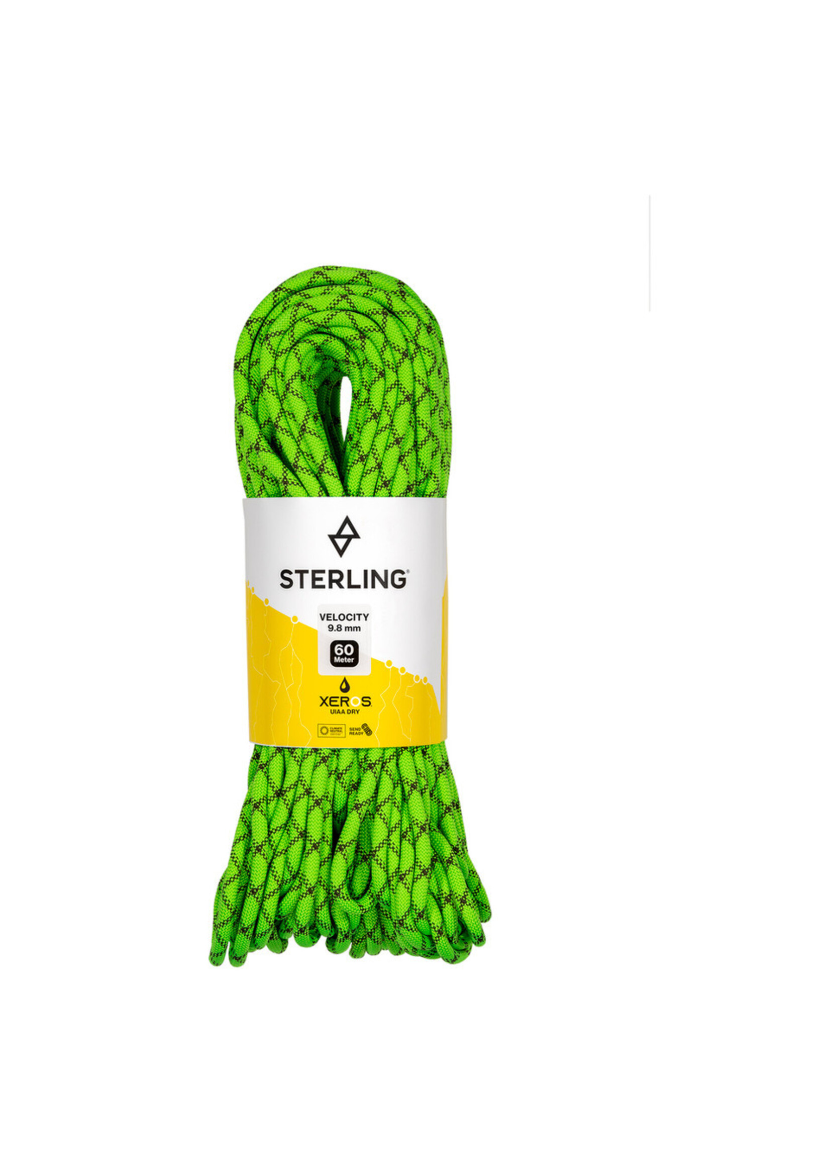 Sterling Velocity 9.8 Xeros Dry Climbing Rope