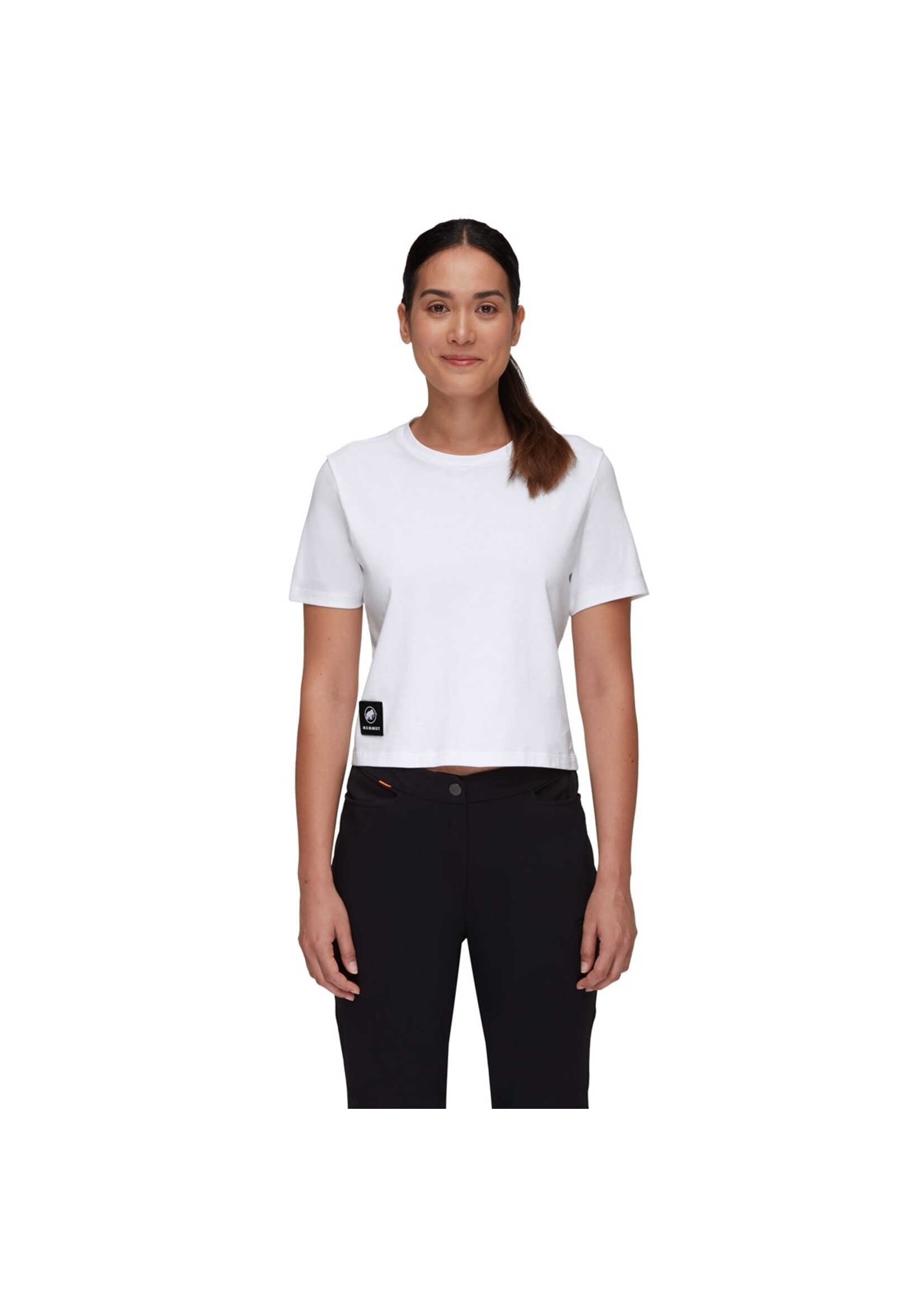 Mammut T-shirt Mammut Massone Cropped patch - Femme