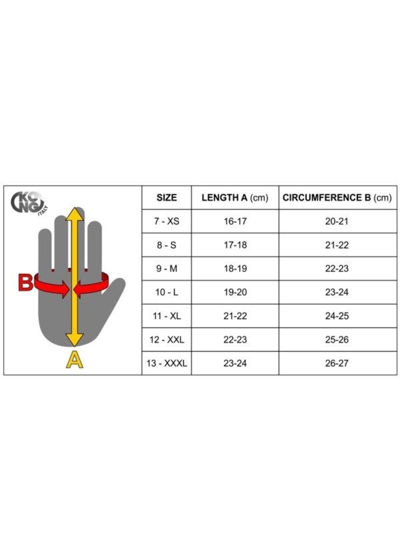 Gants en Kevlar Kong Kevlar Full Gloves