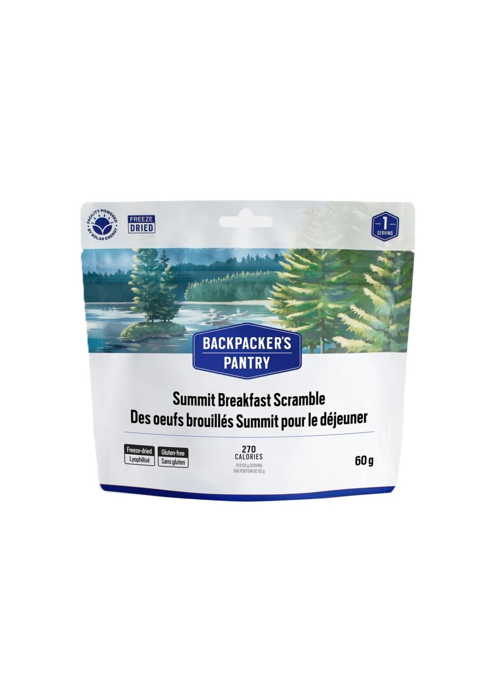 Scramble de petit-déjeuner du Sommet Backpacker's Pantry