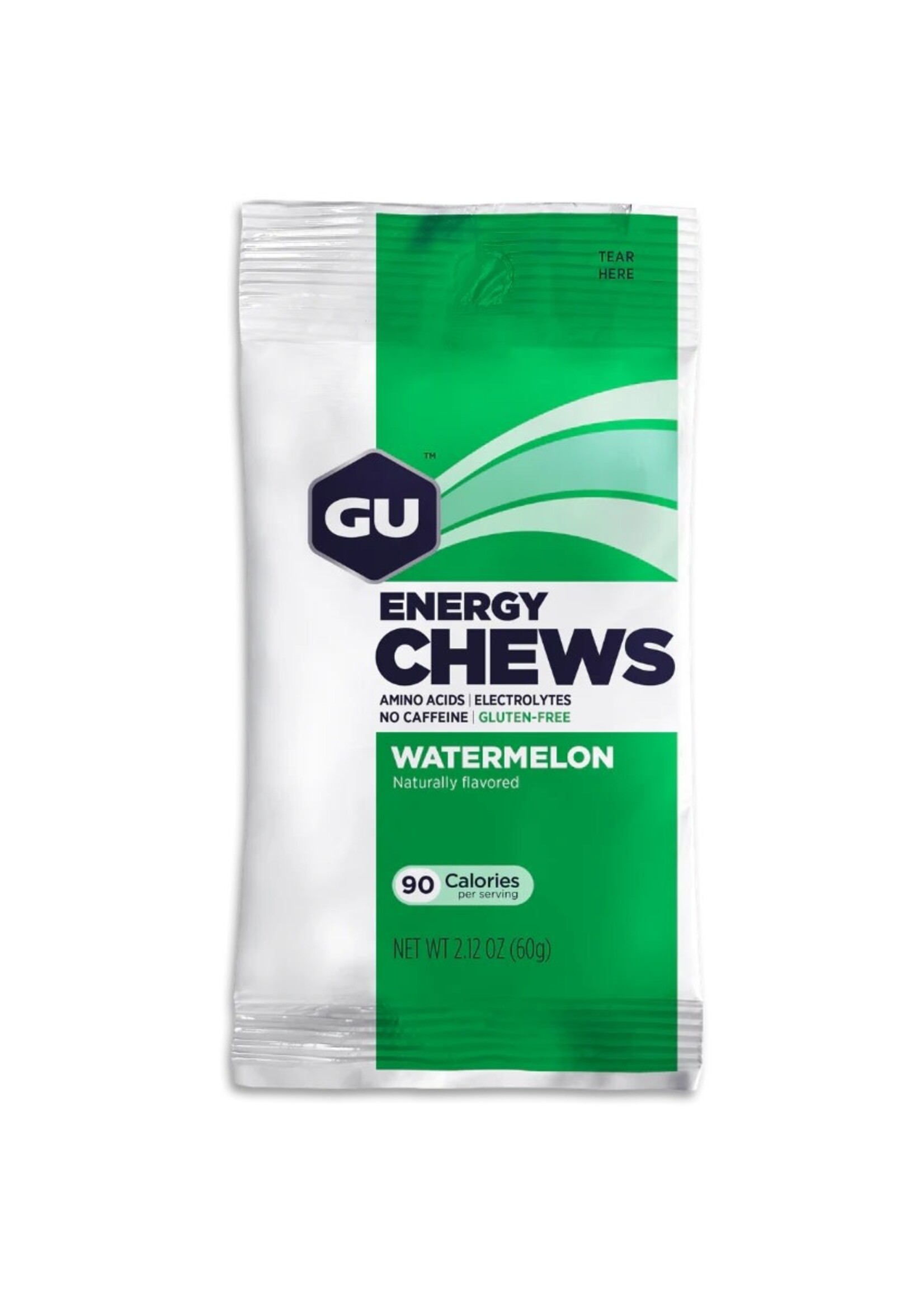 Jujubes d'énergie GU Chews - Melon d'eau