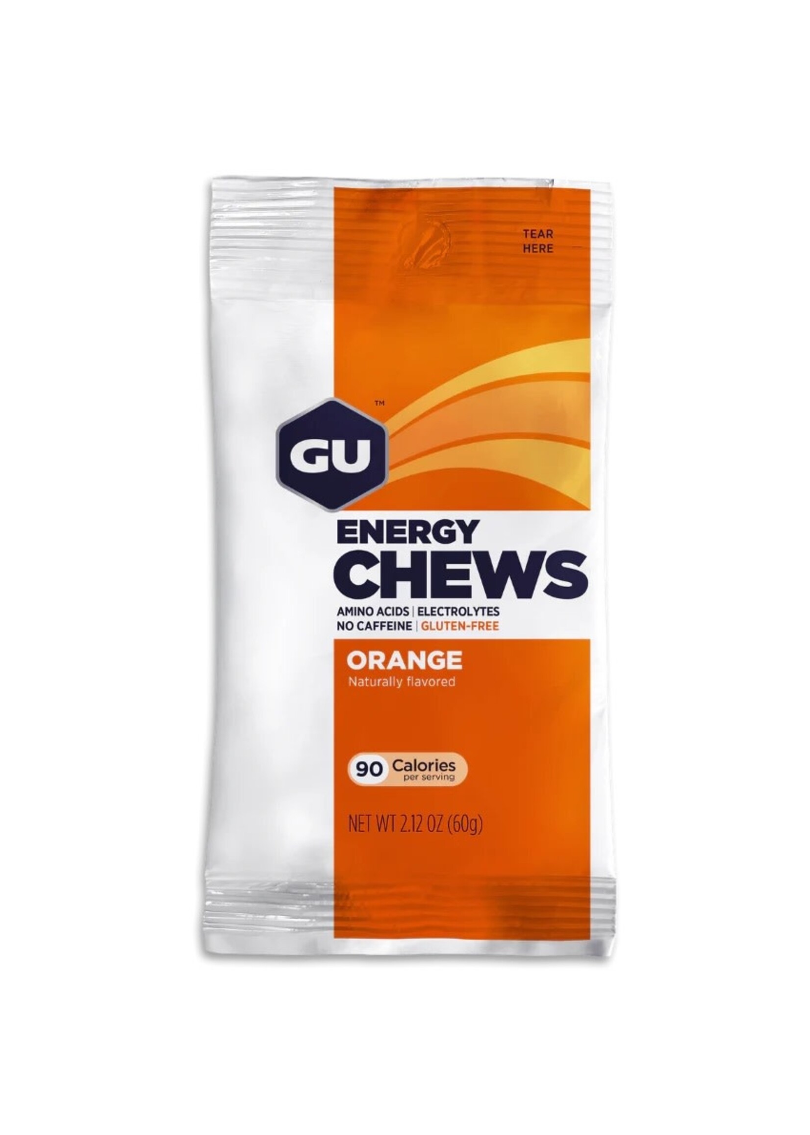 Jujubes d'énergie GU Chews - Orange