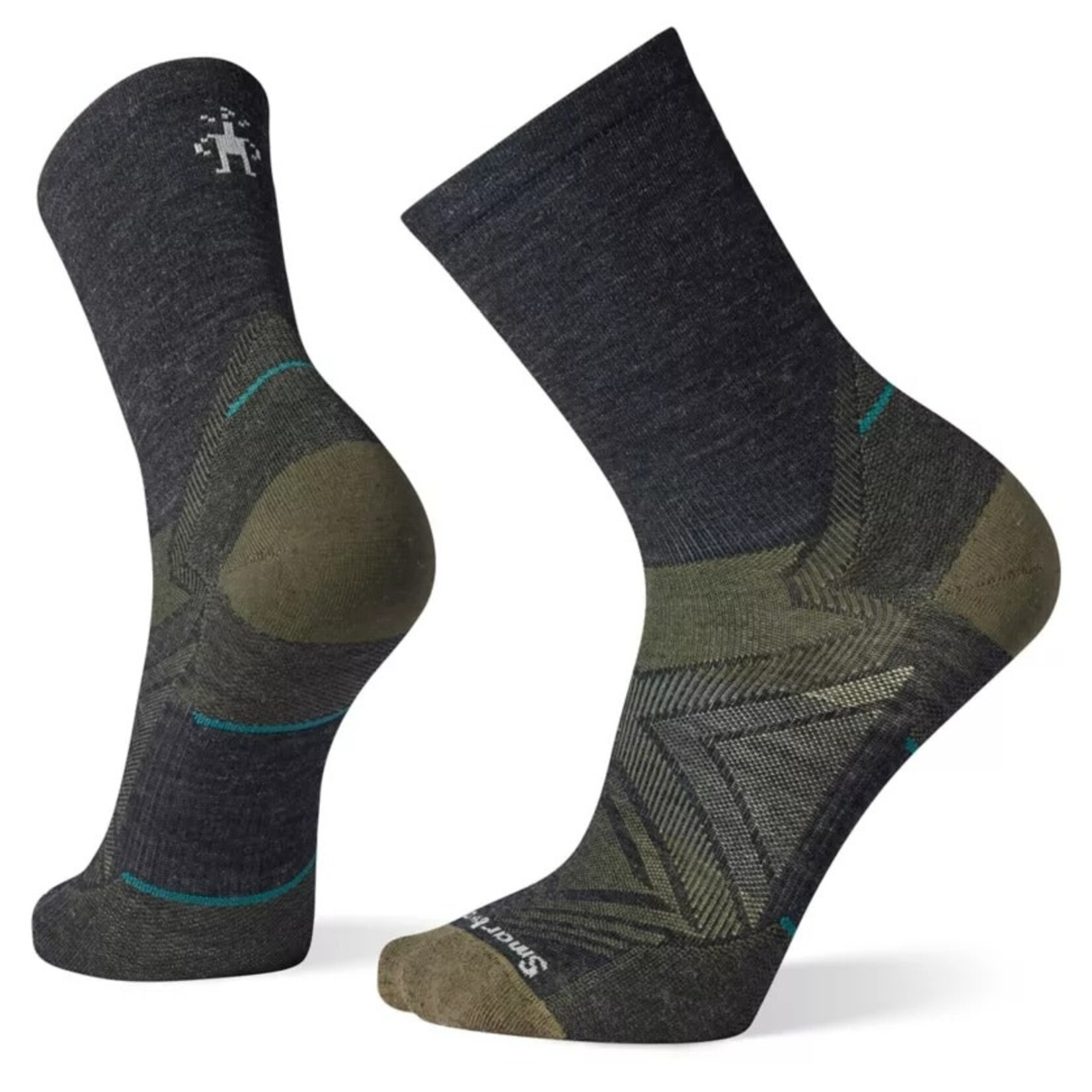 Smartwool Smartwool Run Zero Cushion Mid Crew - Men