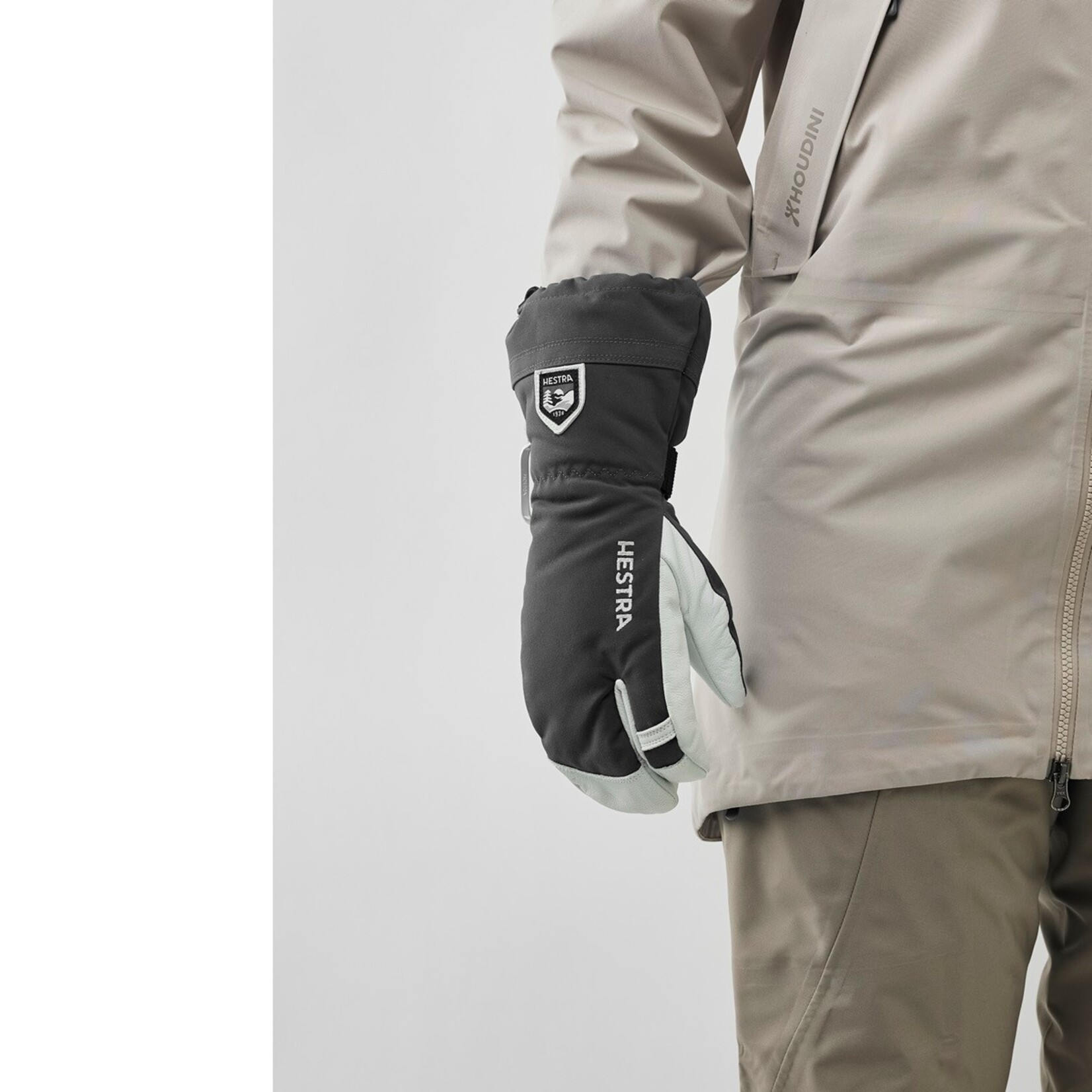 Hestra Hestra Army Leather Heli Ski 3-finger