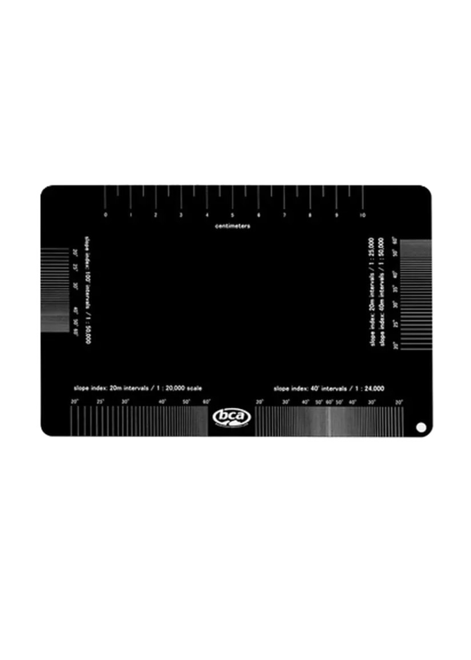Backcountry Access Carte de cristaux BCA Lexan