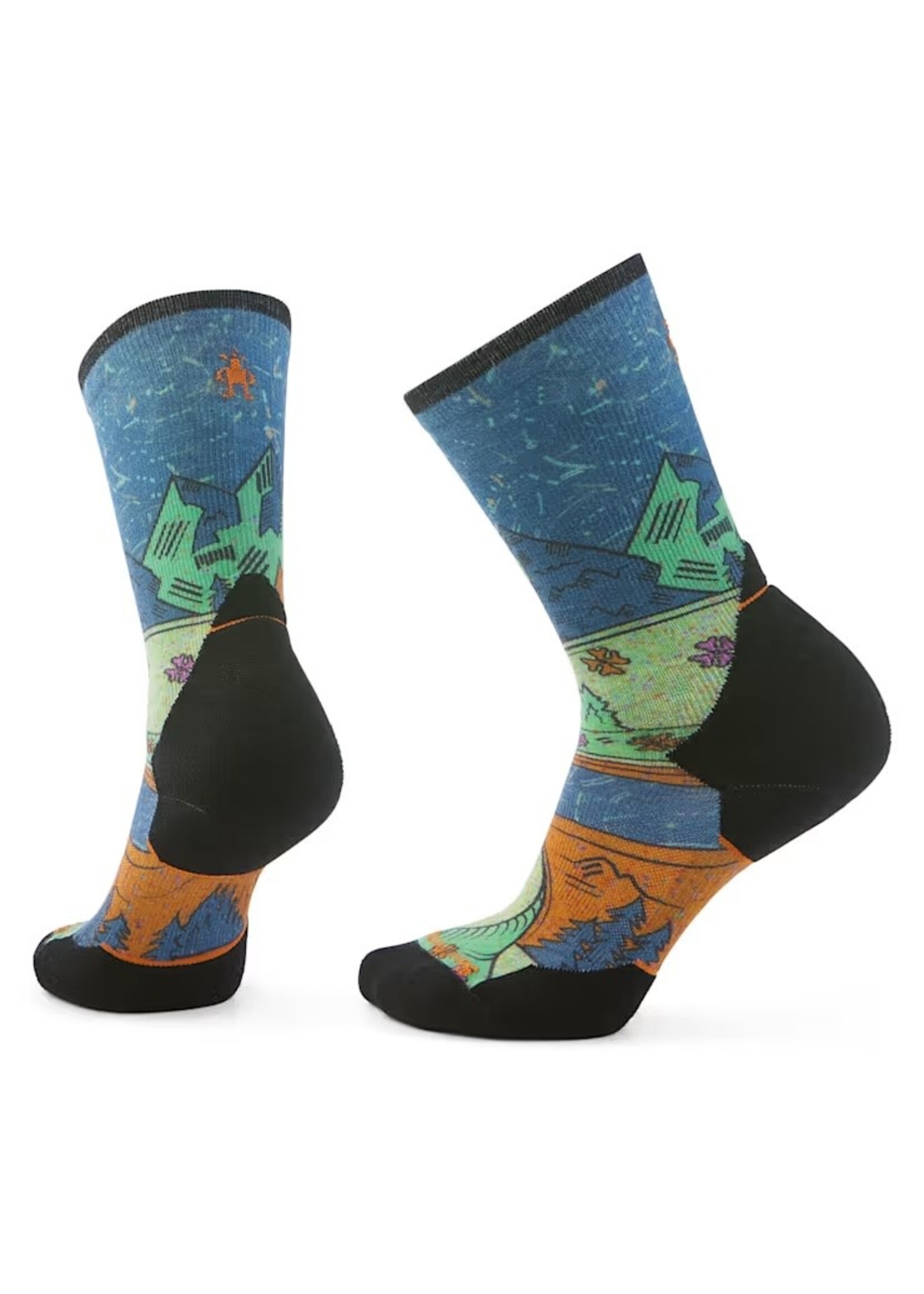 Smartwool Smartwool Trail Run Mountain Print Socks - Women
