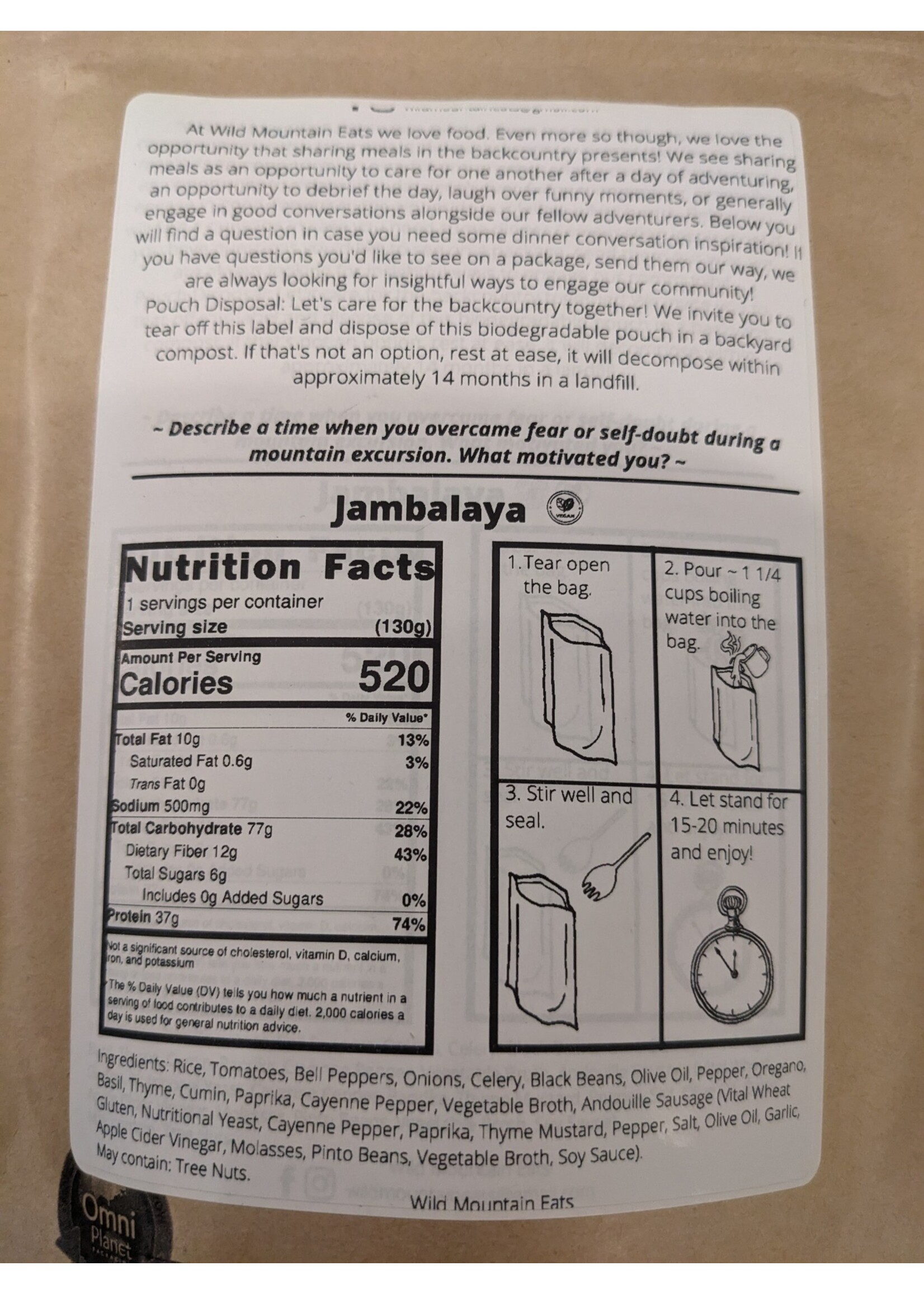 Wild Mountain Eats Jambalaya