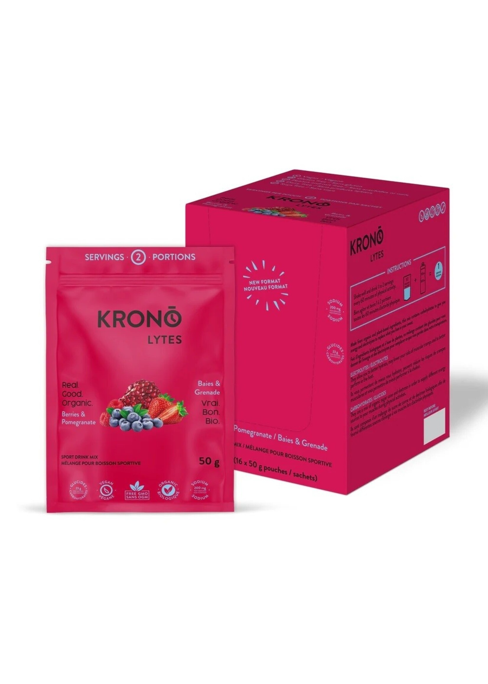 Krono Nutrition Krono Sport Drink Mix Berries + Pomegranate