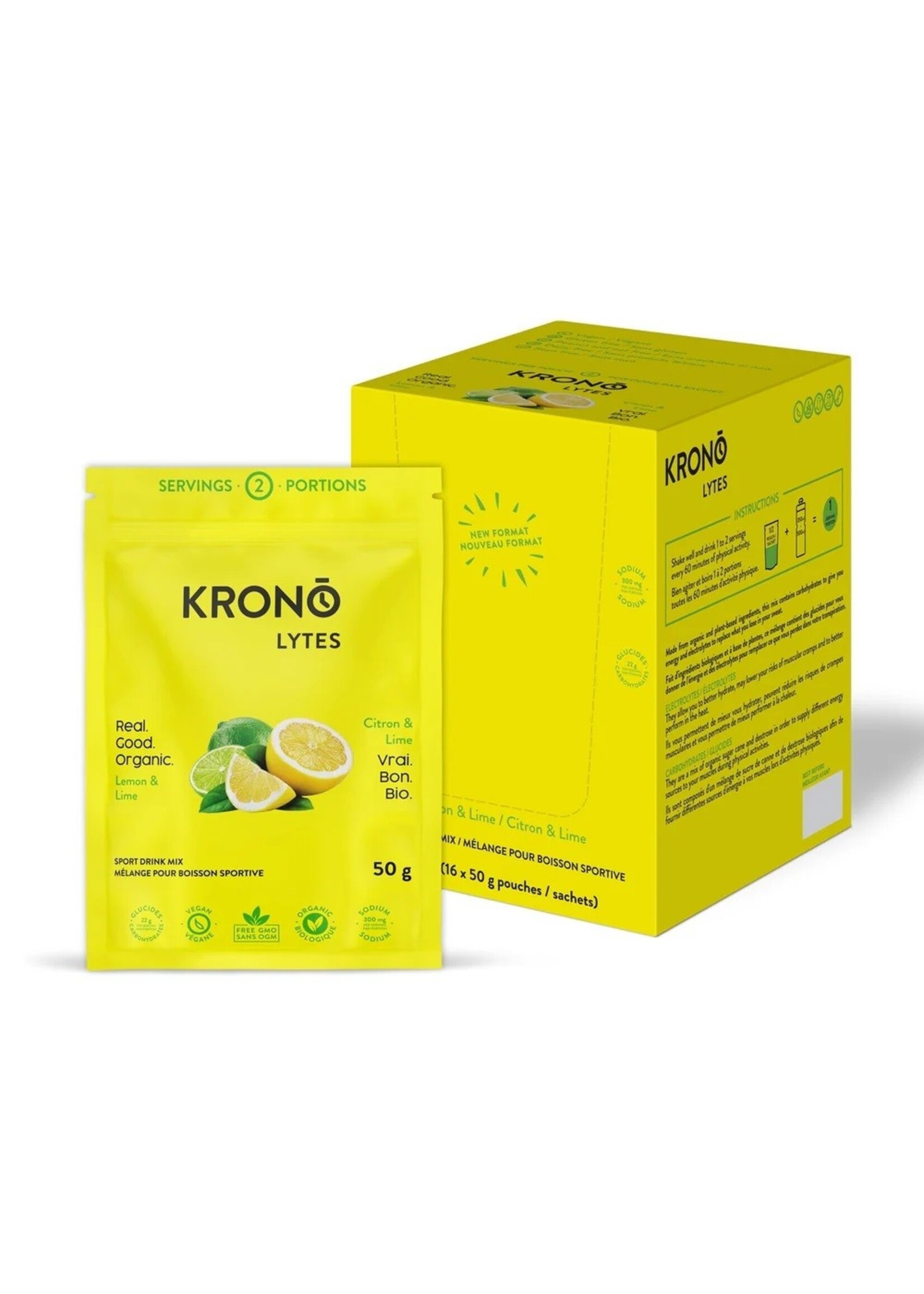Krono Nutrition Krono Lemon + Lime Sport Drink Mix