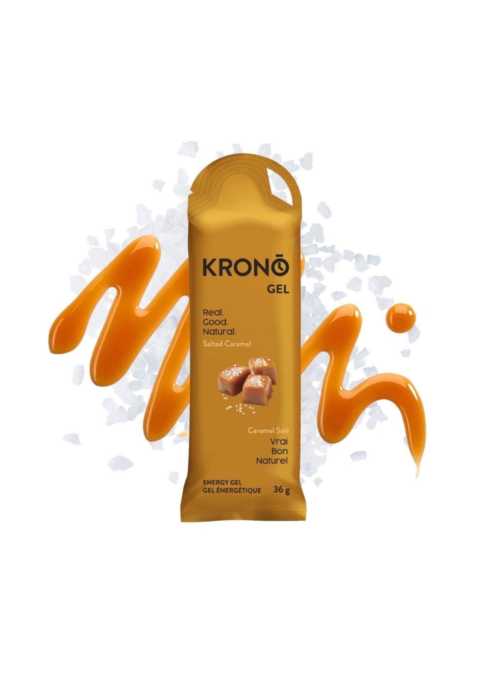Krono Nutrition Gel énergétique Krono caramel salé