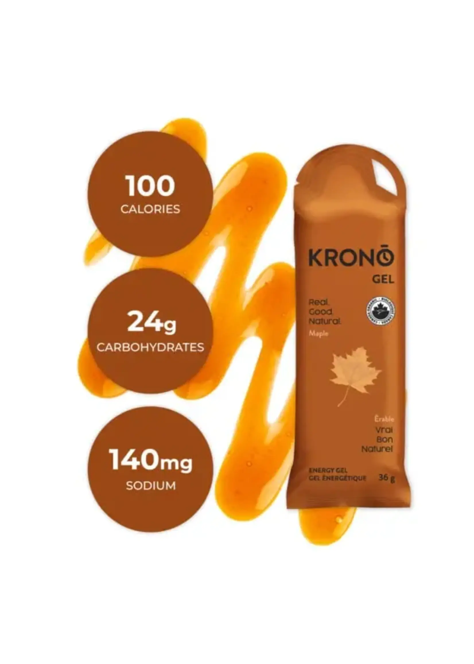 Krono Nutrition Gel énergétique Krono à l'érable
