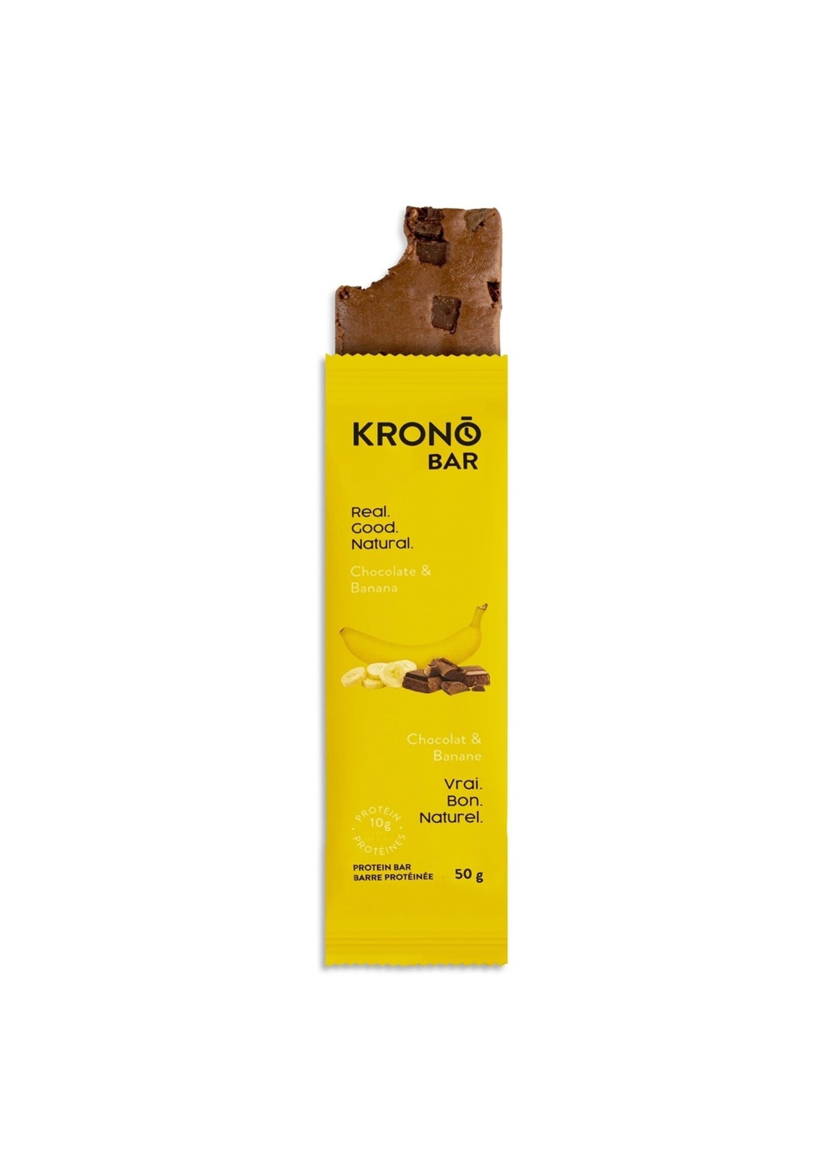 Krono Nutrition Barre protéinée Krono chocolat + banane