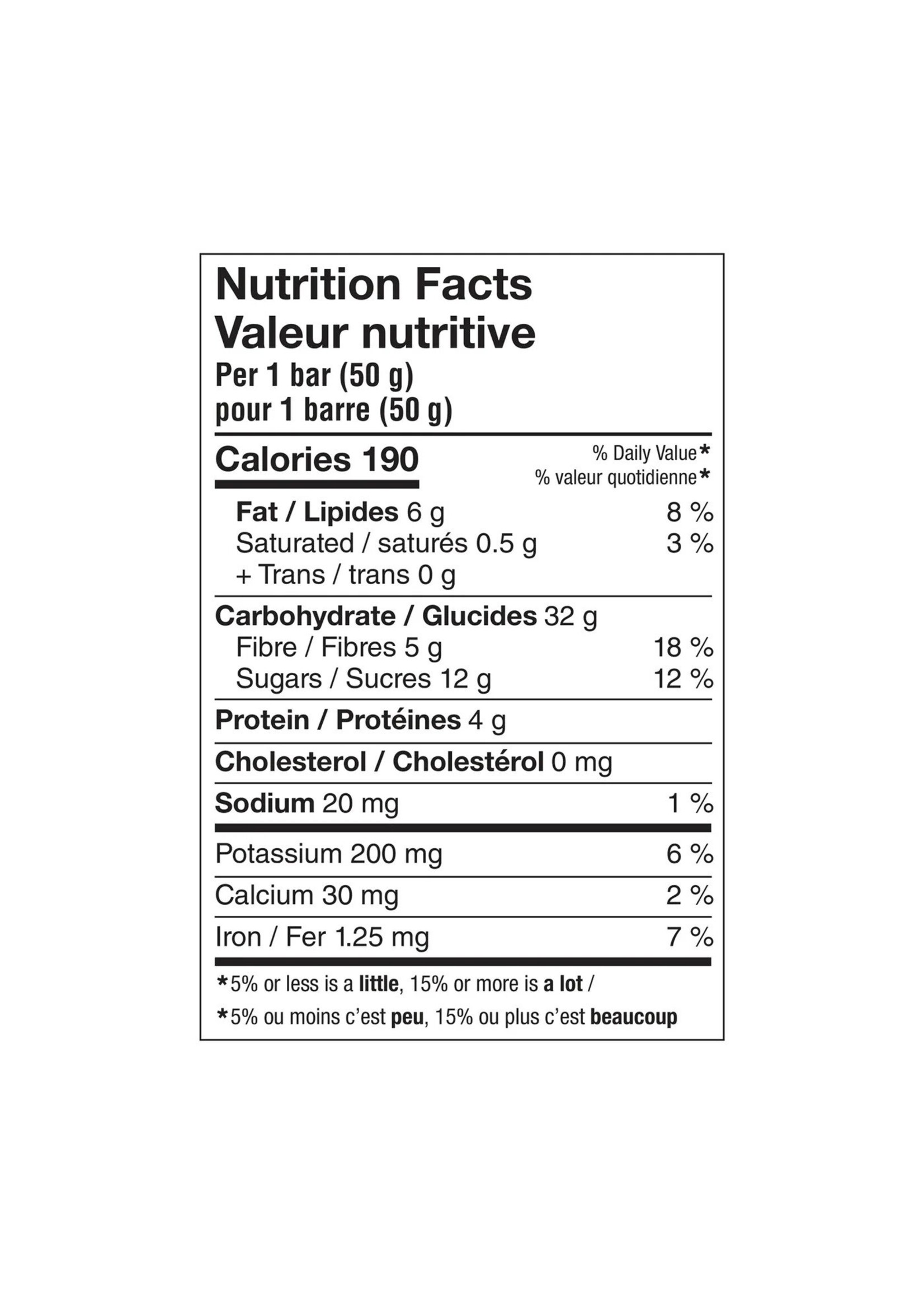 Krono Nutrition Barre énergétique Krono fraise + ananas