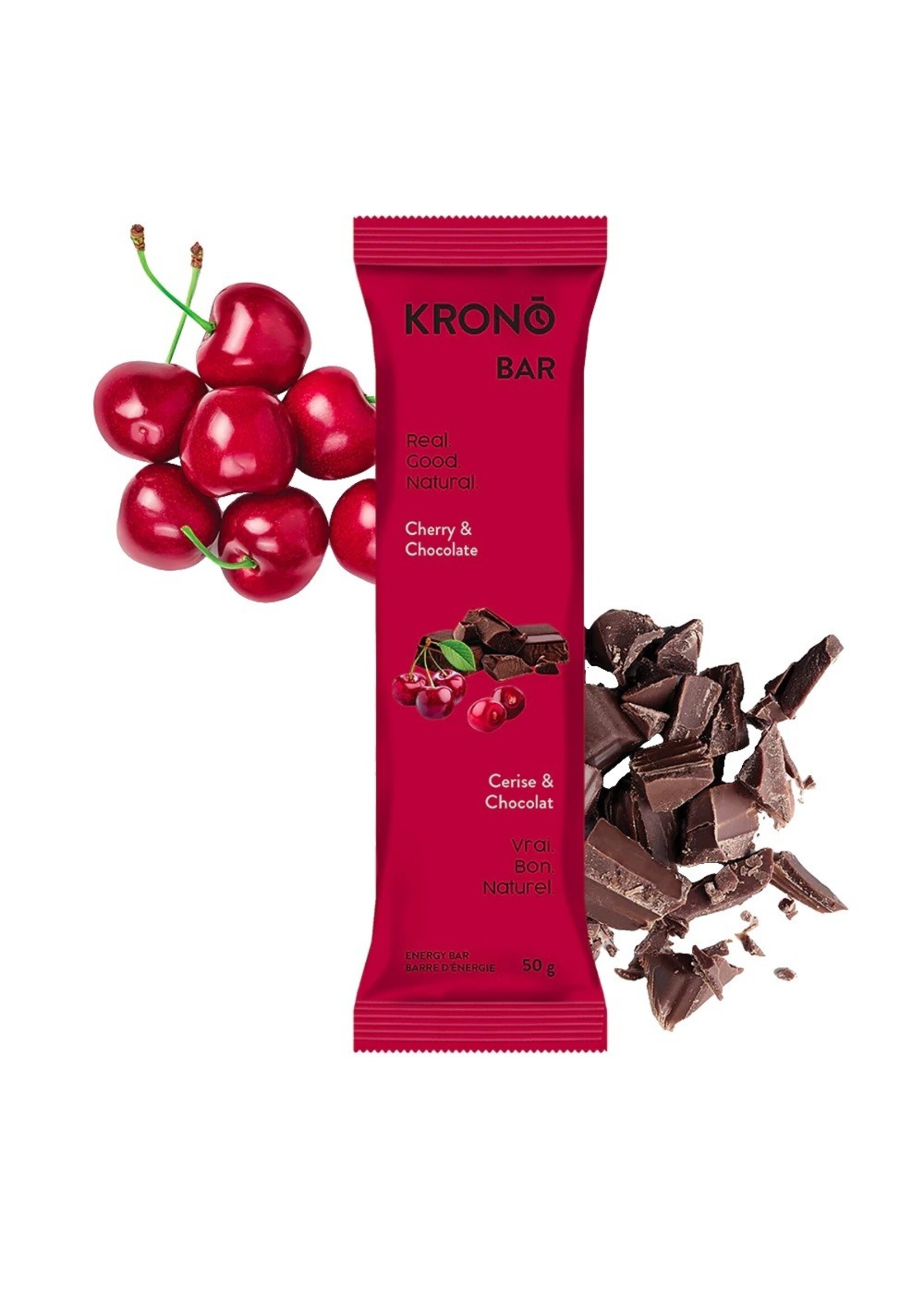 Krono Nutrition Krono Energy Bar - Cherry + Chocolate
