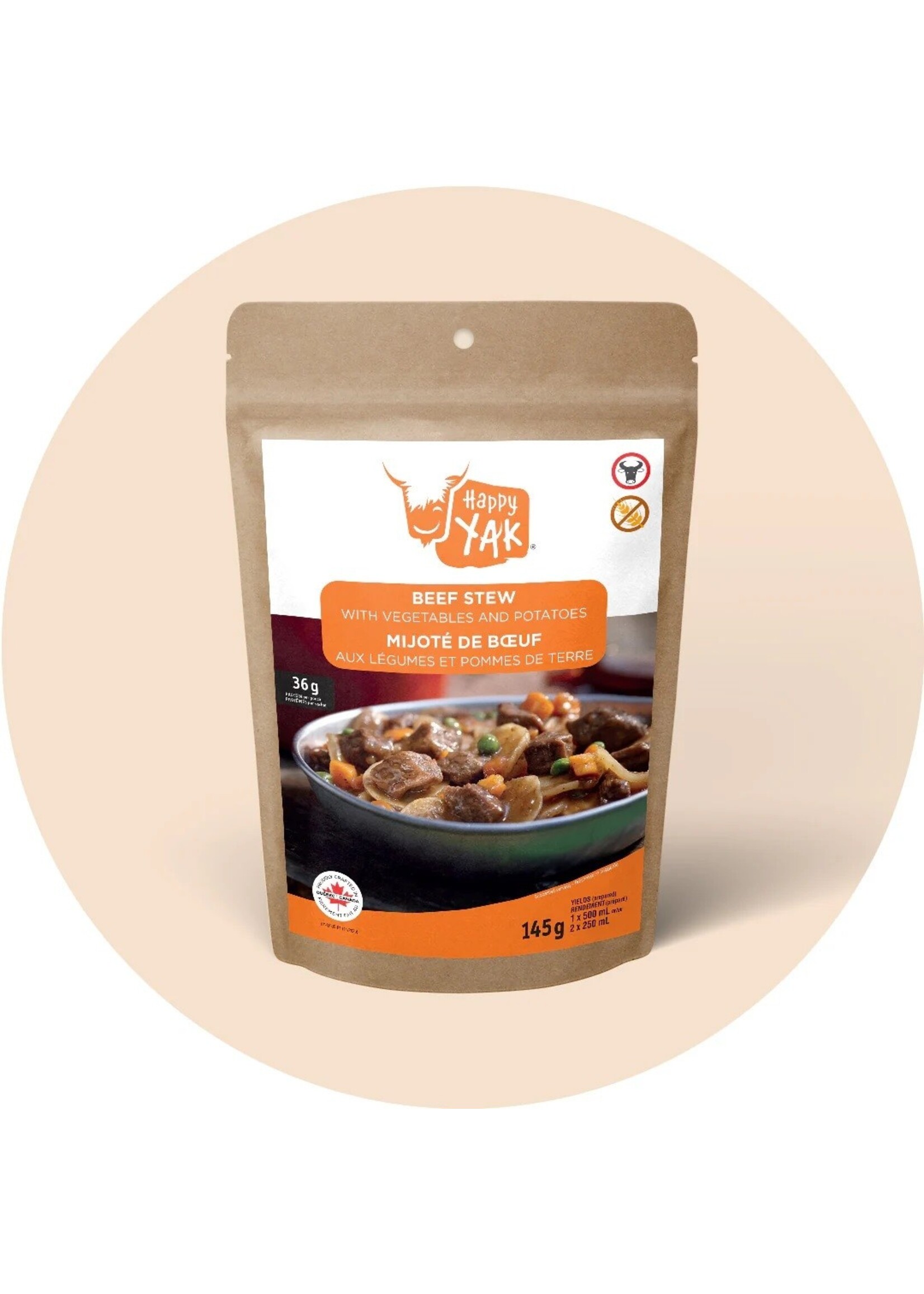 Happy Yak Happy Yak Beef Stew with Vegetables and Potatoes (Gluten Free)*