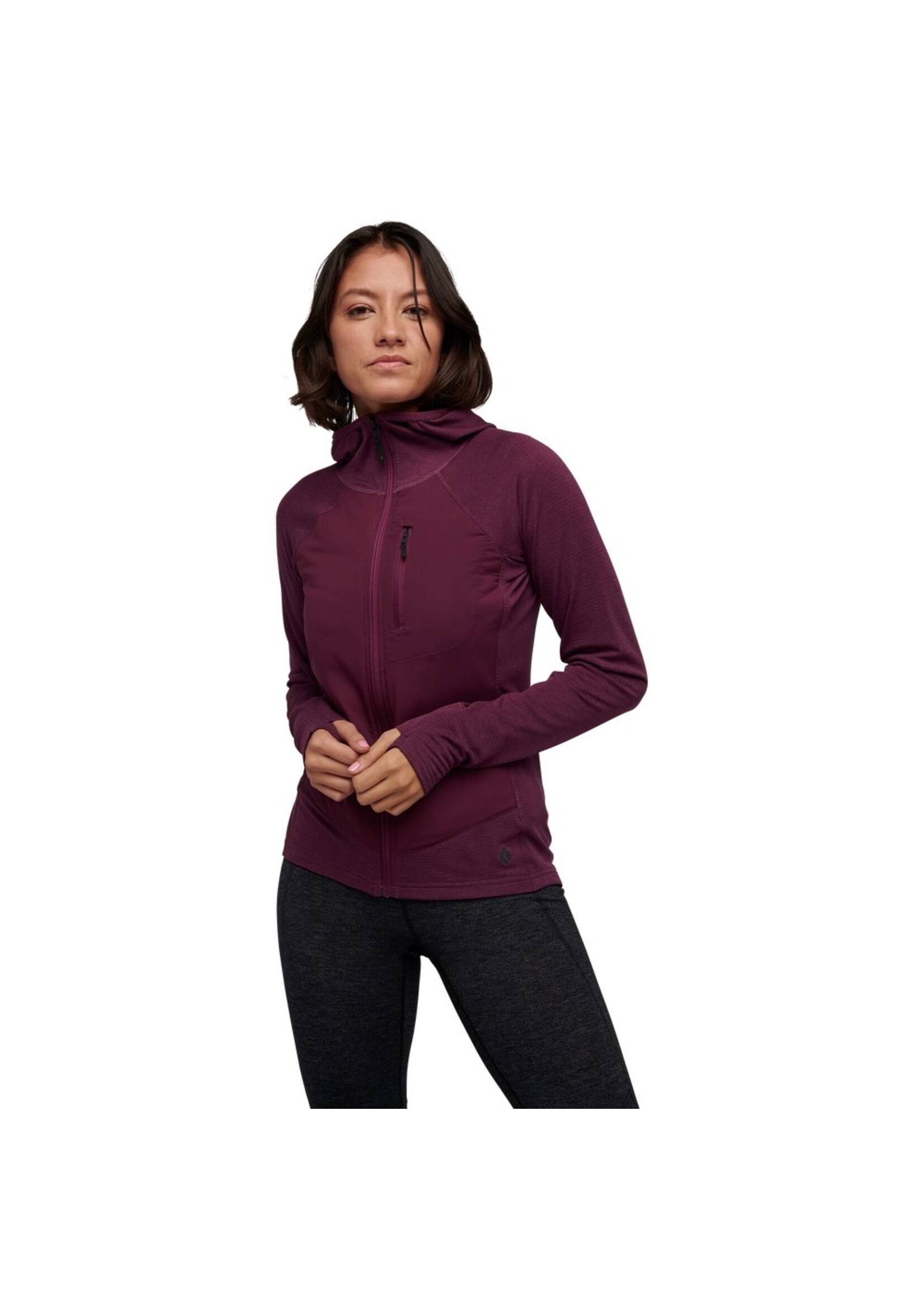 Black Diamond Chandail Black Diamond Coefficient LT Hybrid Hoody - Femme