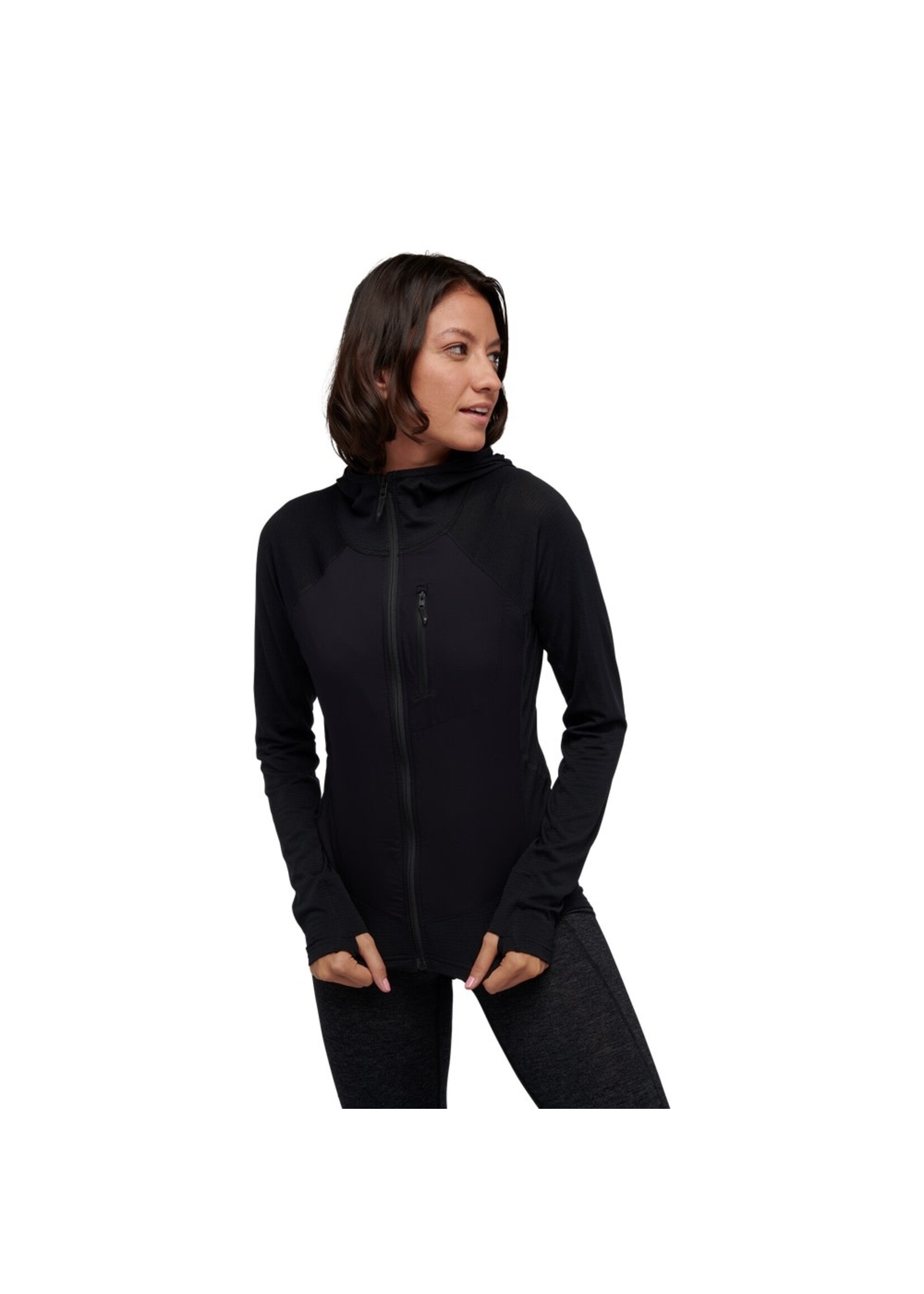 Black Diamond Chandail Black Diamond Coefficient LT Hybrid Hoody - Femme